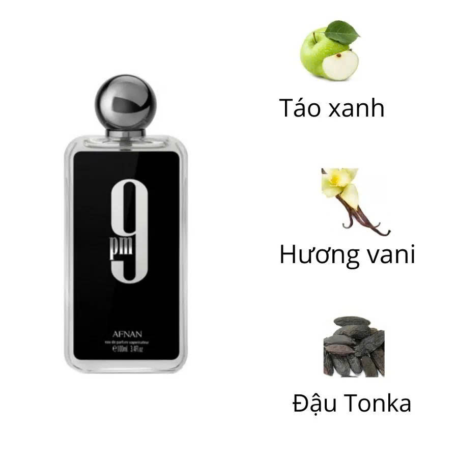 NƯỚC HOA NAM AFNAN 9PM EDP 100ML