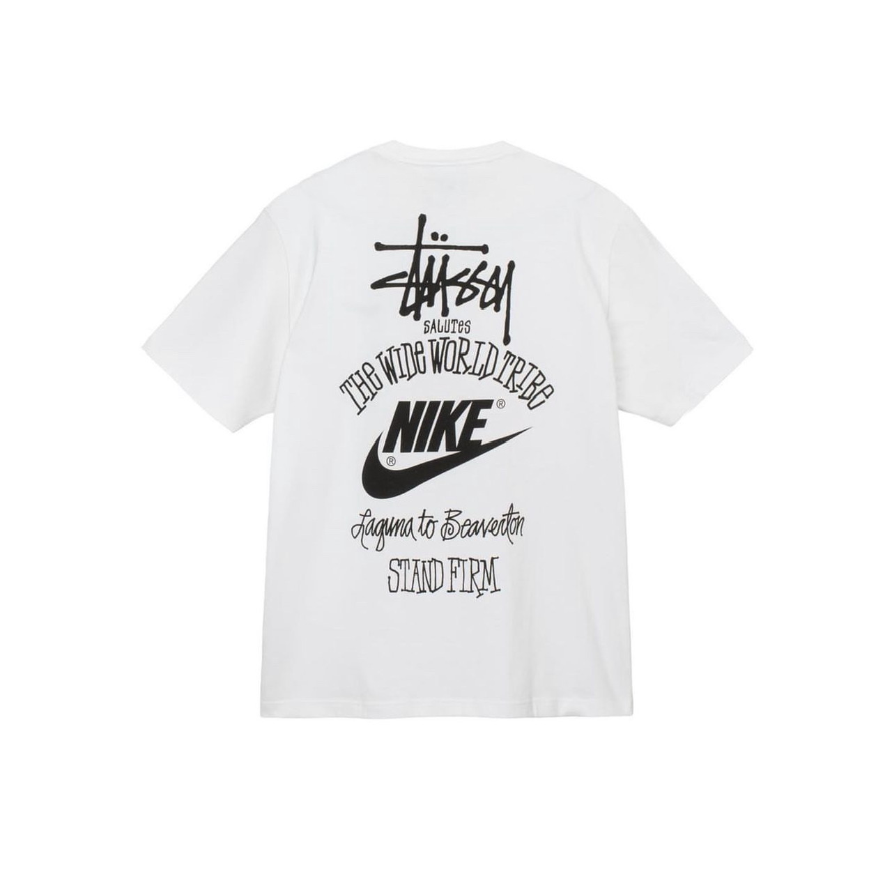 STUSSY X NIKE TSHIRT - WHITE