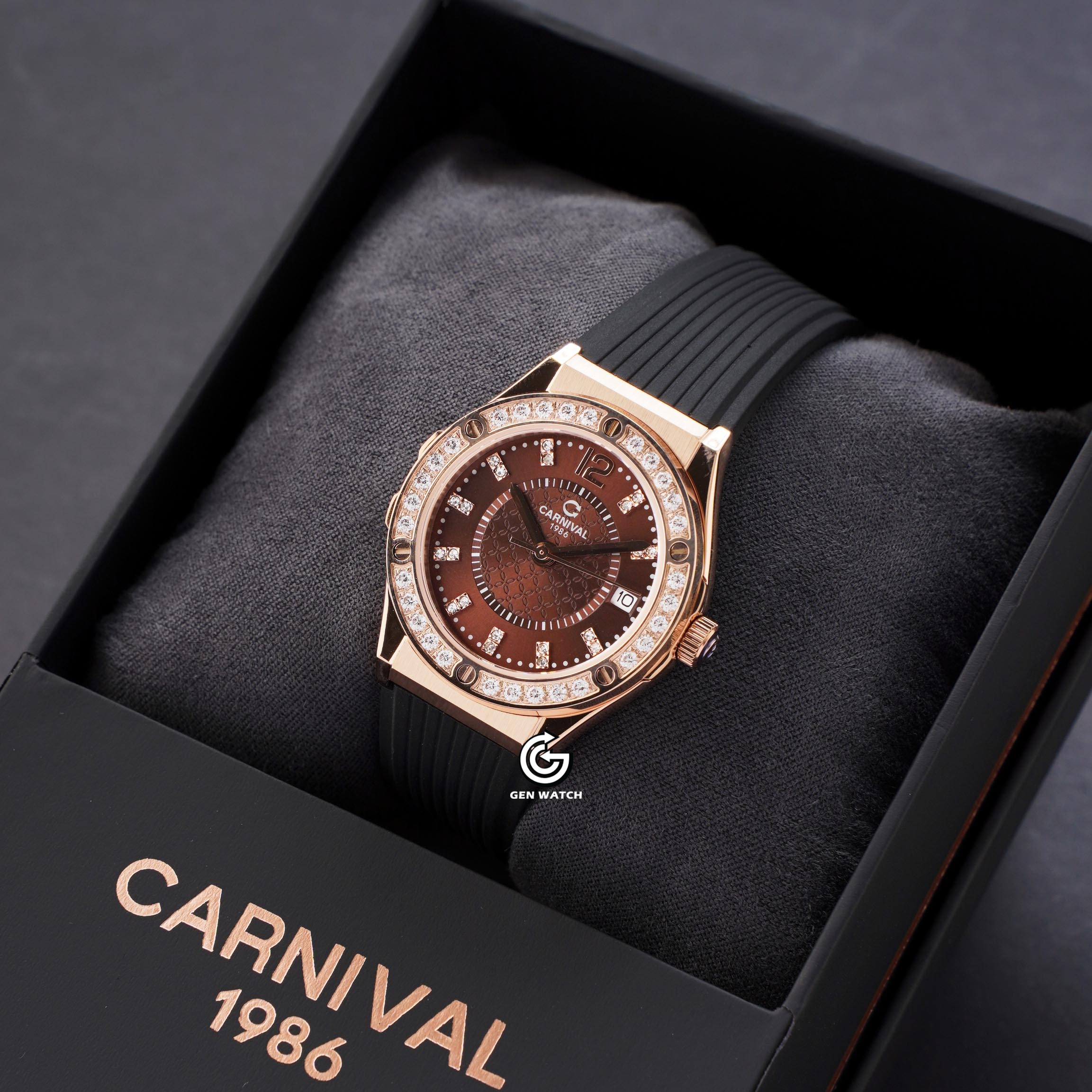 ĐỒNG HỒ NỮ CARNIVAL 8173L2 VH DCS N QUARTZ 32MM
