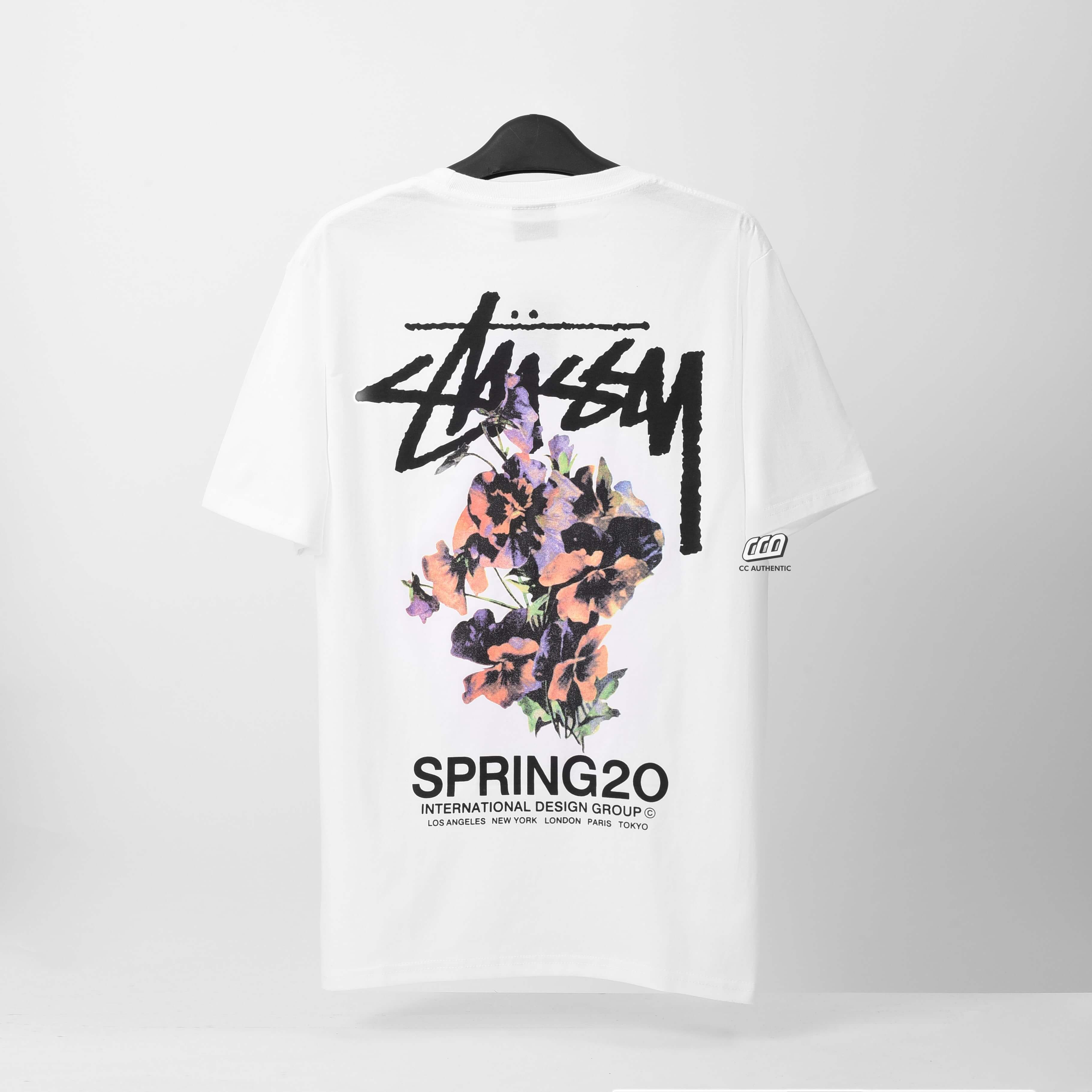 Stussy Bouquet Tshirt - White