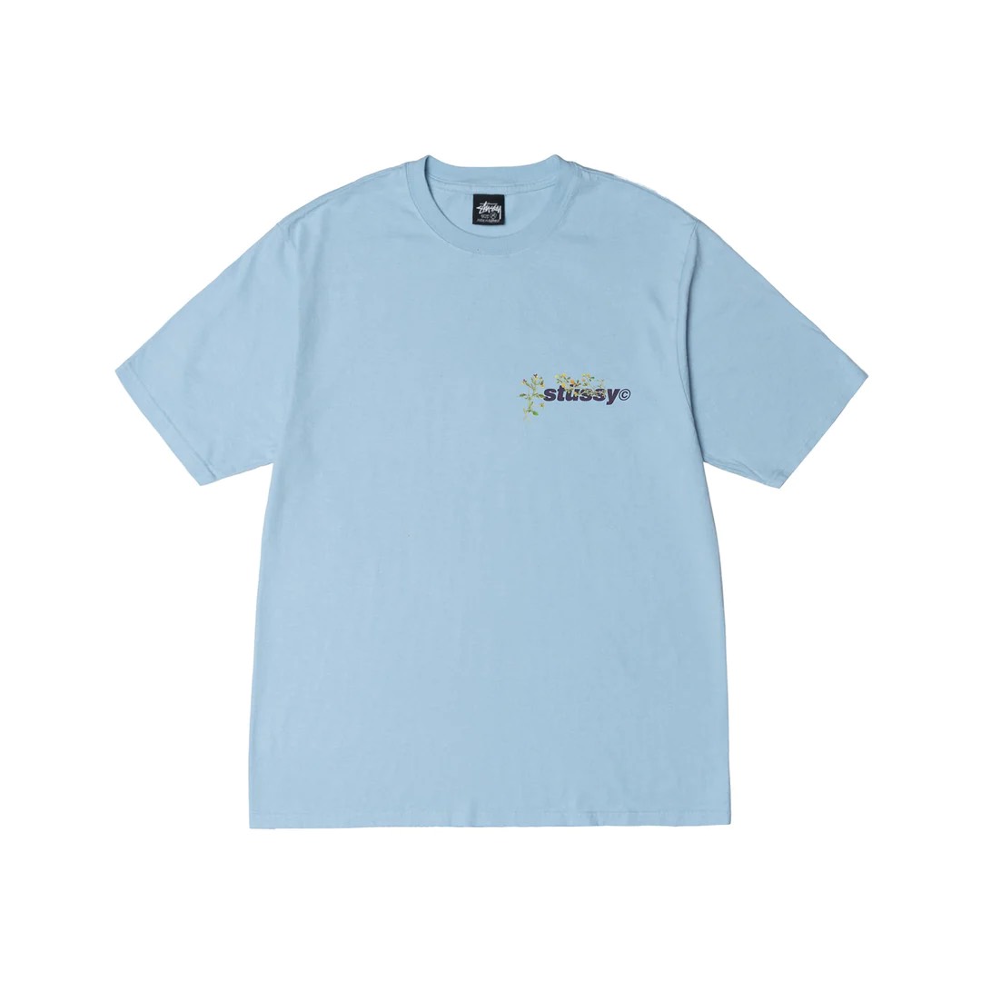STUSSY BOKAY TSHIRT - SKY BLUE