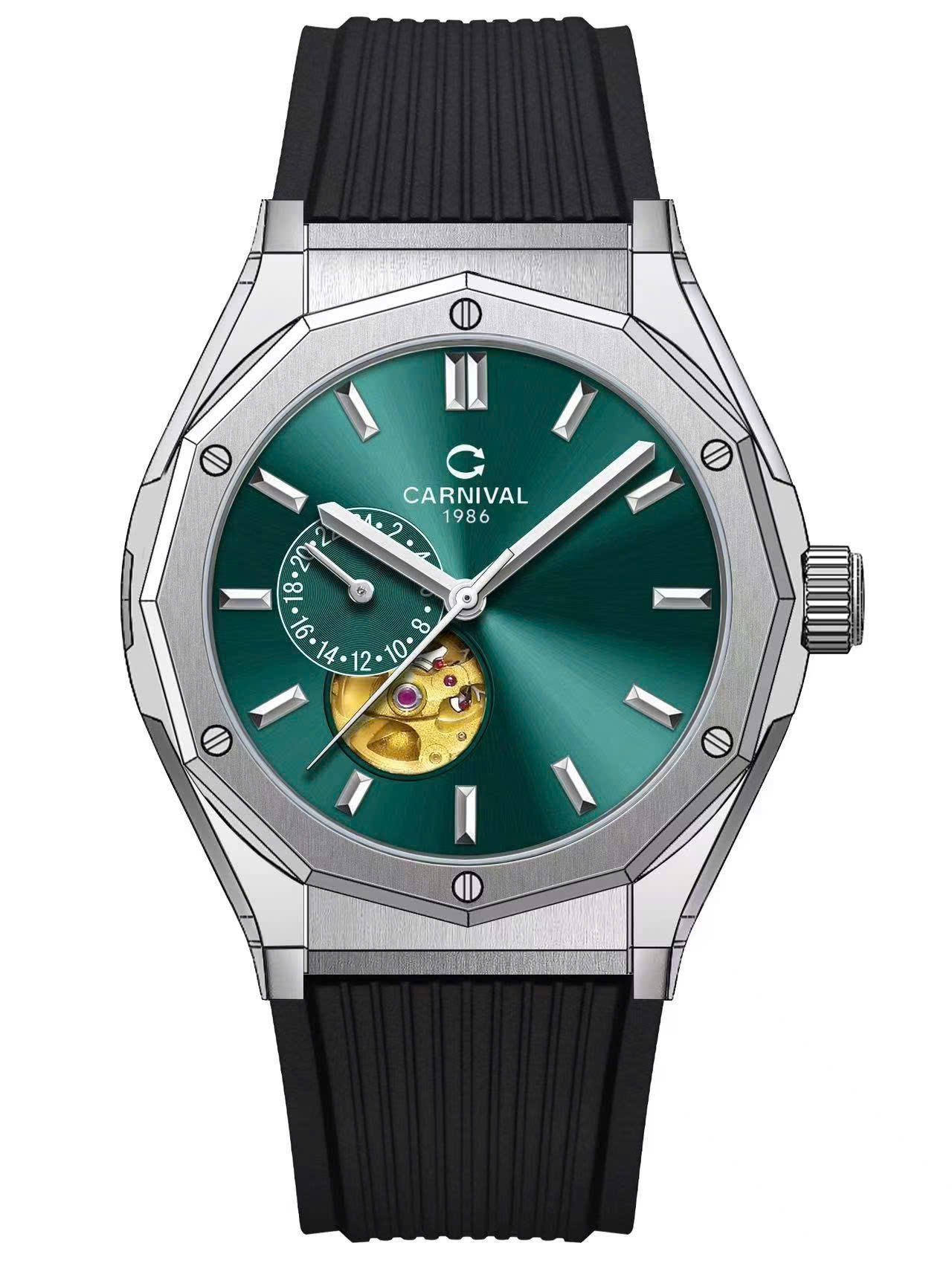 ĐỒNG HỒ NAM CARNIVAL 8189G VT DCS XL AUTOMATIC 42MM