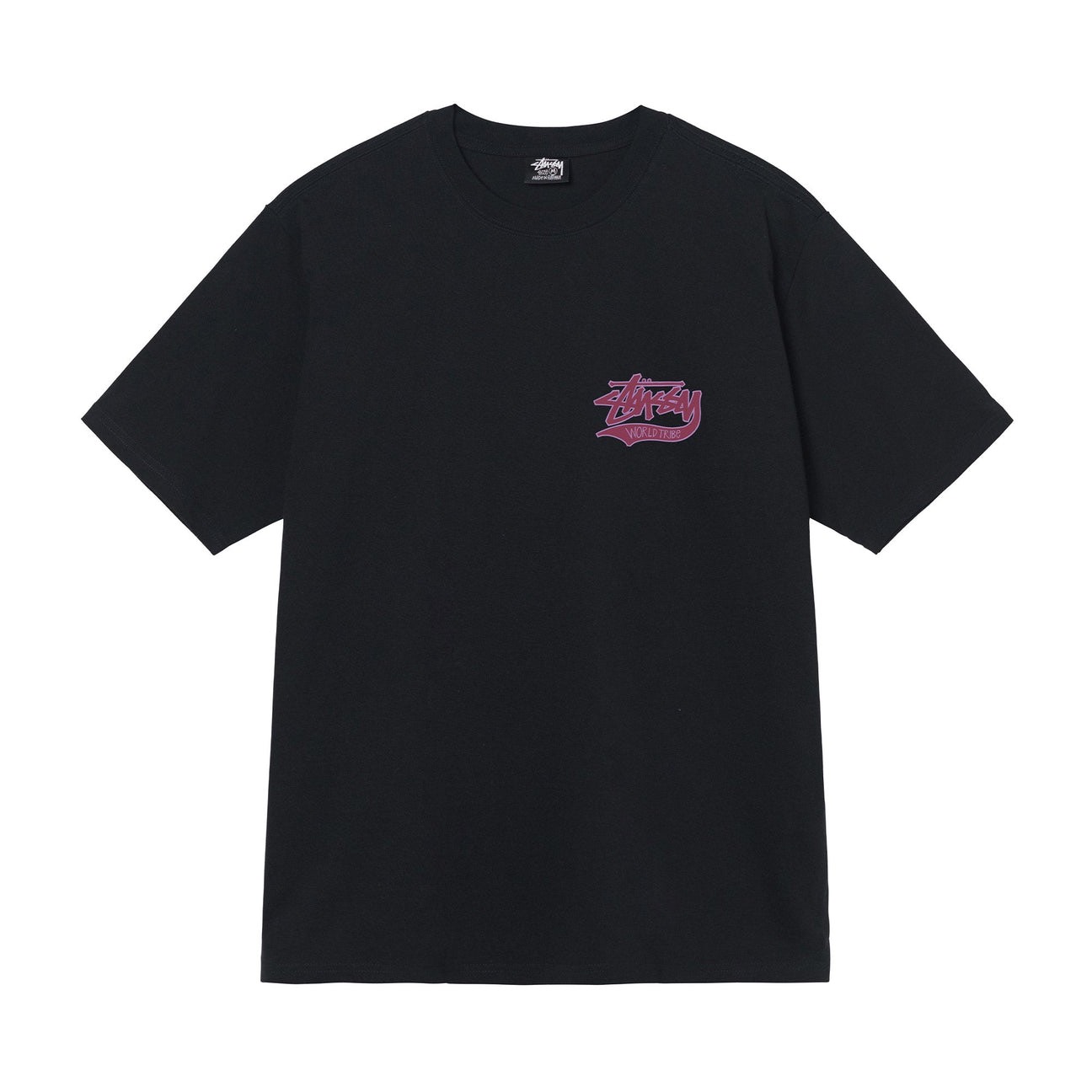 STUSSY SLUGGER TSHIRT - BLACK