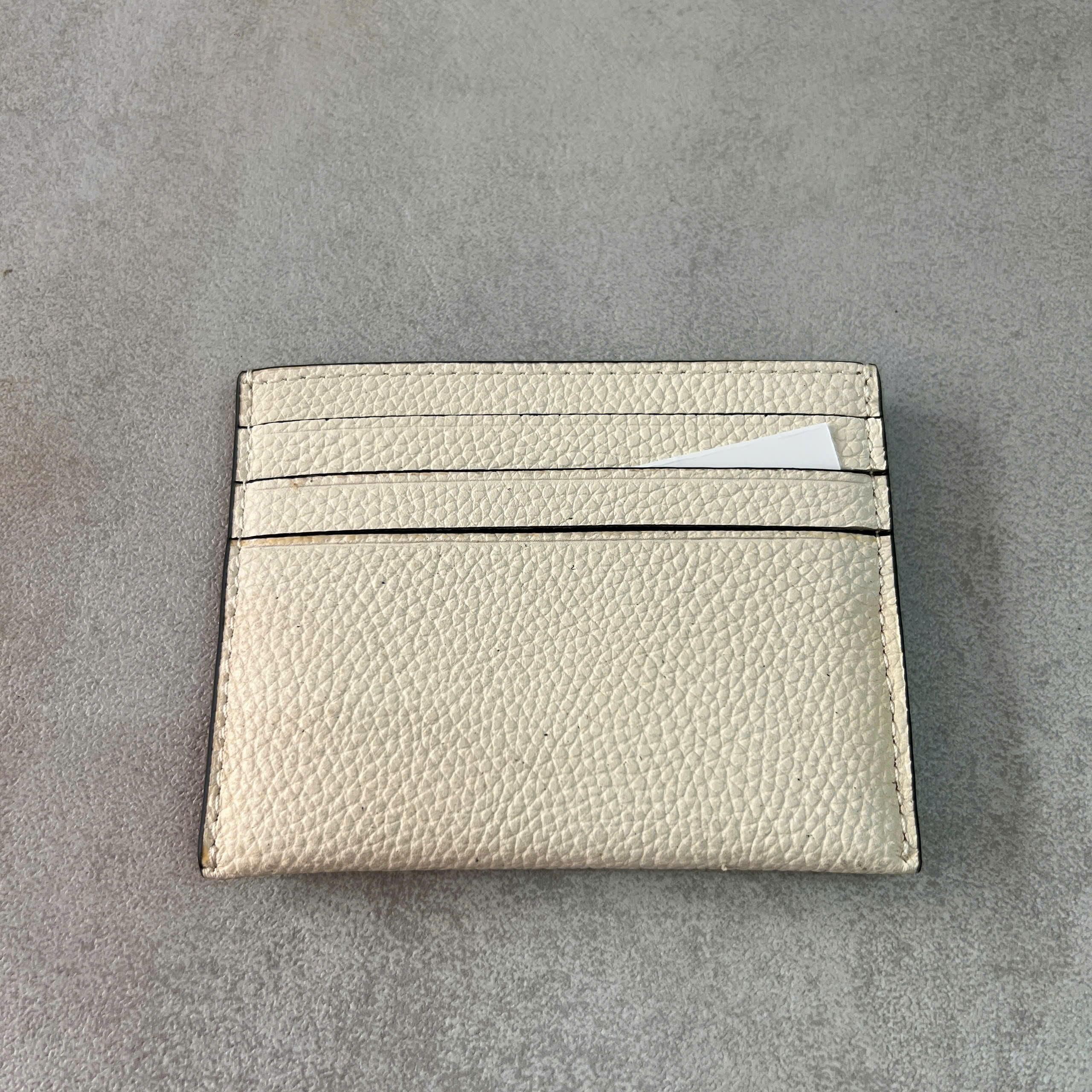 COACH GRAPHIC CANVAS SLIMD ID CARD - CREAM