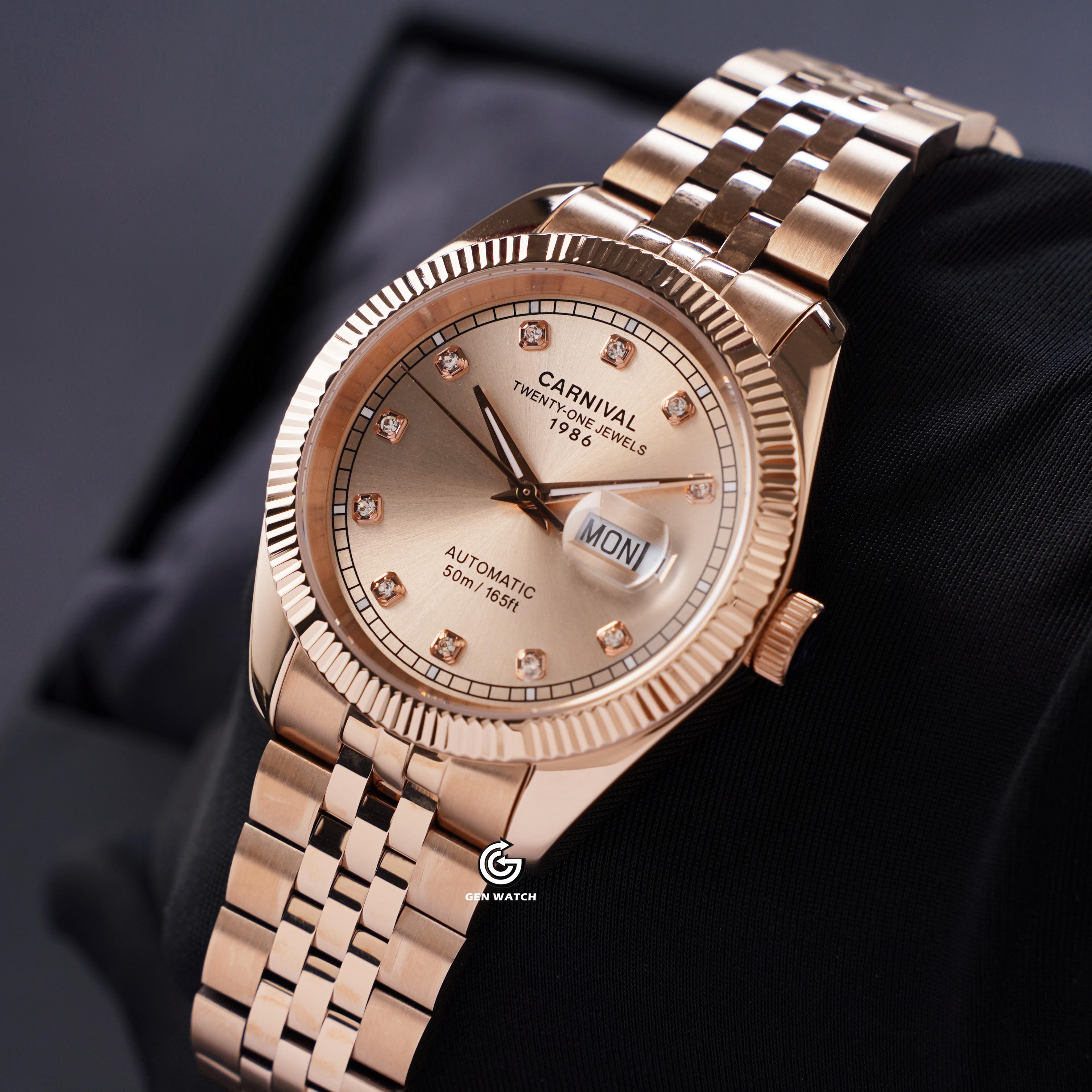 ĐỒNG HỒ NAM CARNIVAL 8131G VH NN AUTOMATIC 40MM