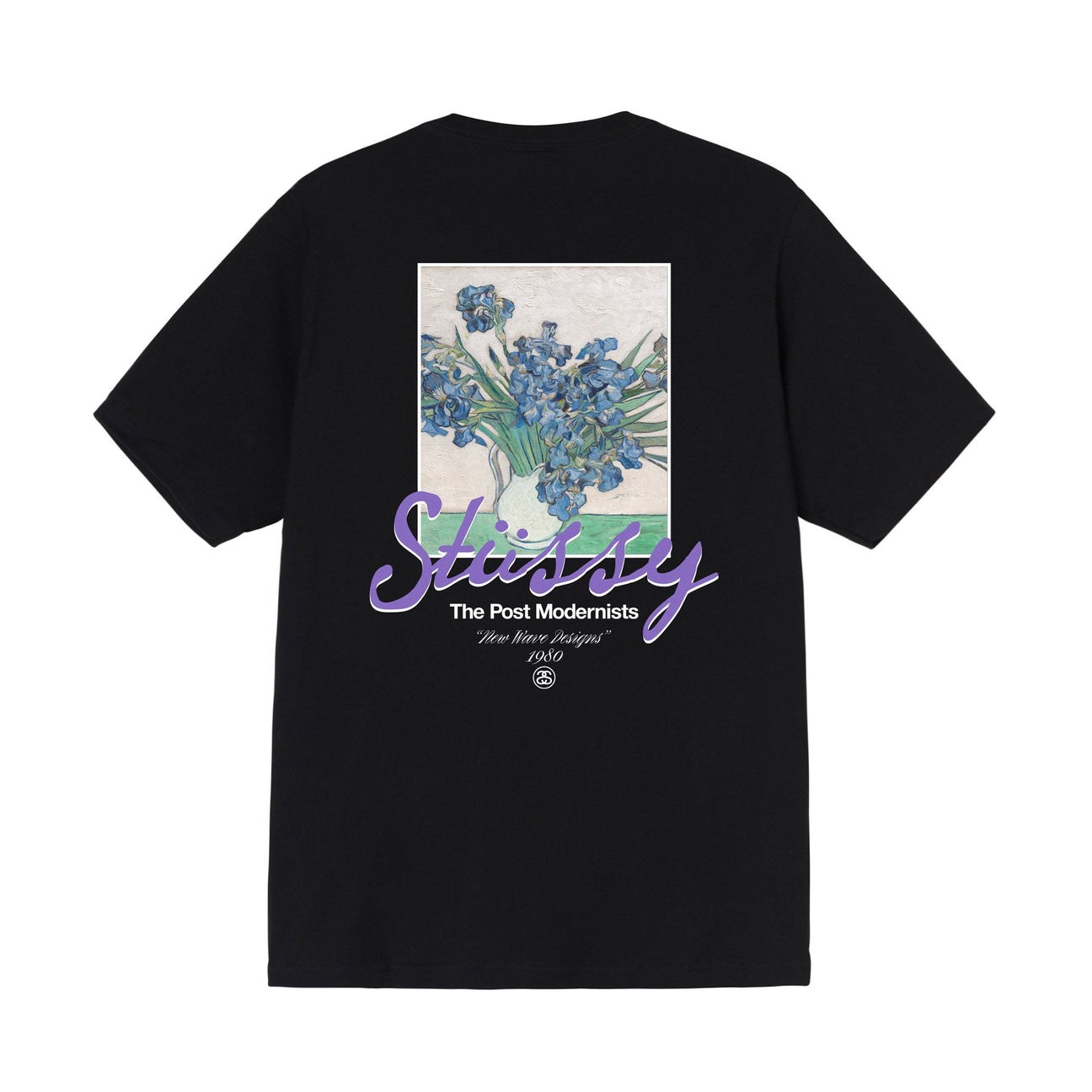 STUSSY POST MODERNISTS TSHIRT - BLACK