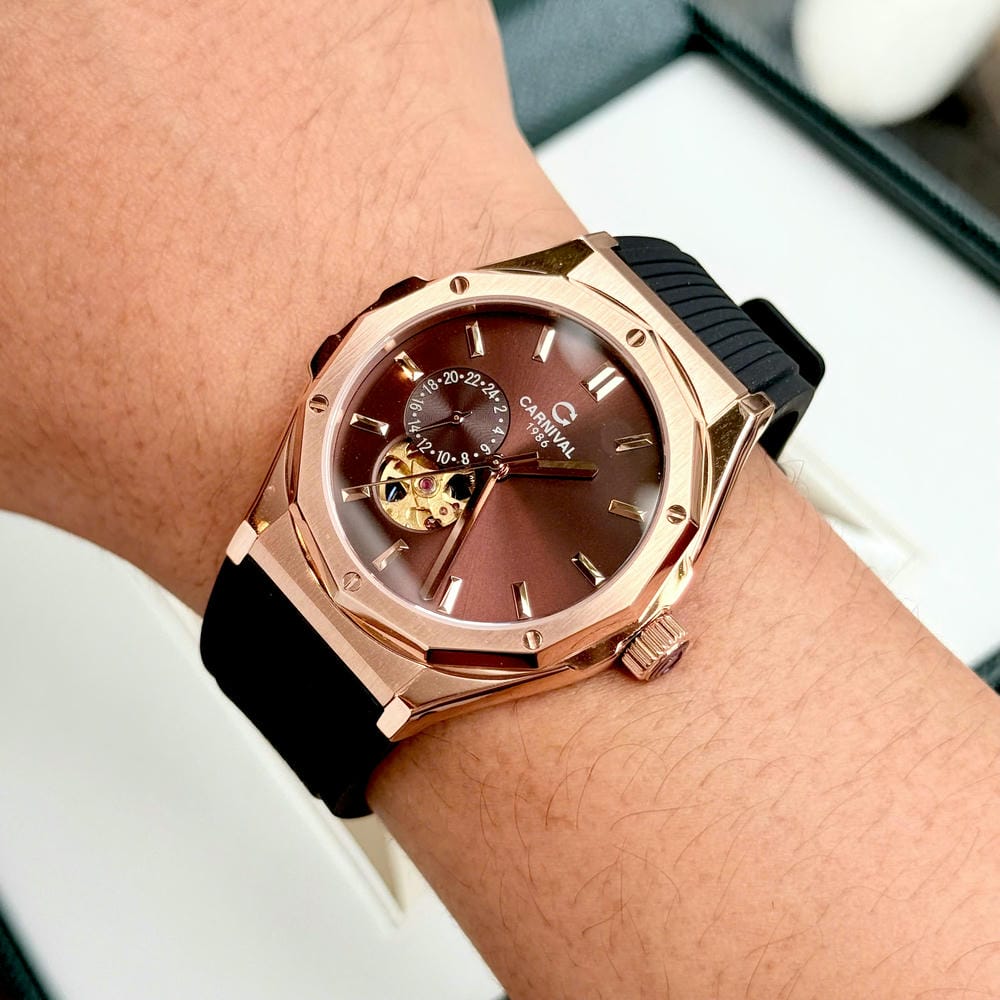 ĐỒNG HỒ NAM CARNIVAL 8189G VH DCS N AUTOMATIC 42MM
