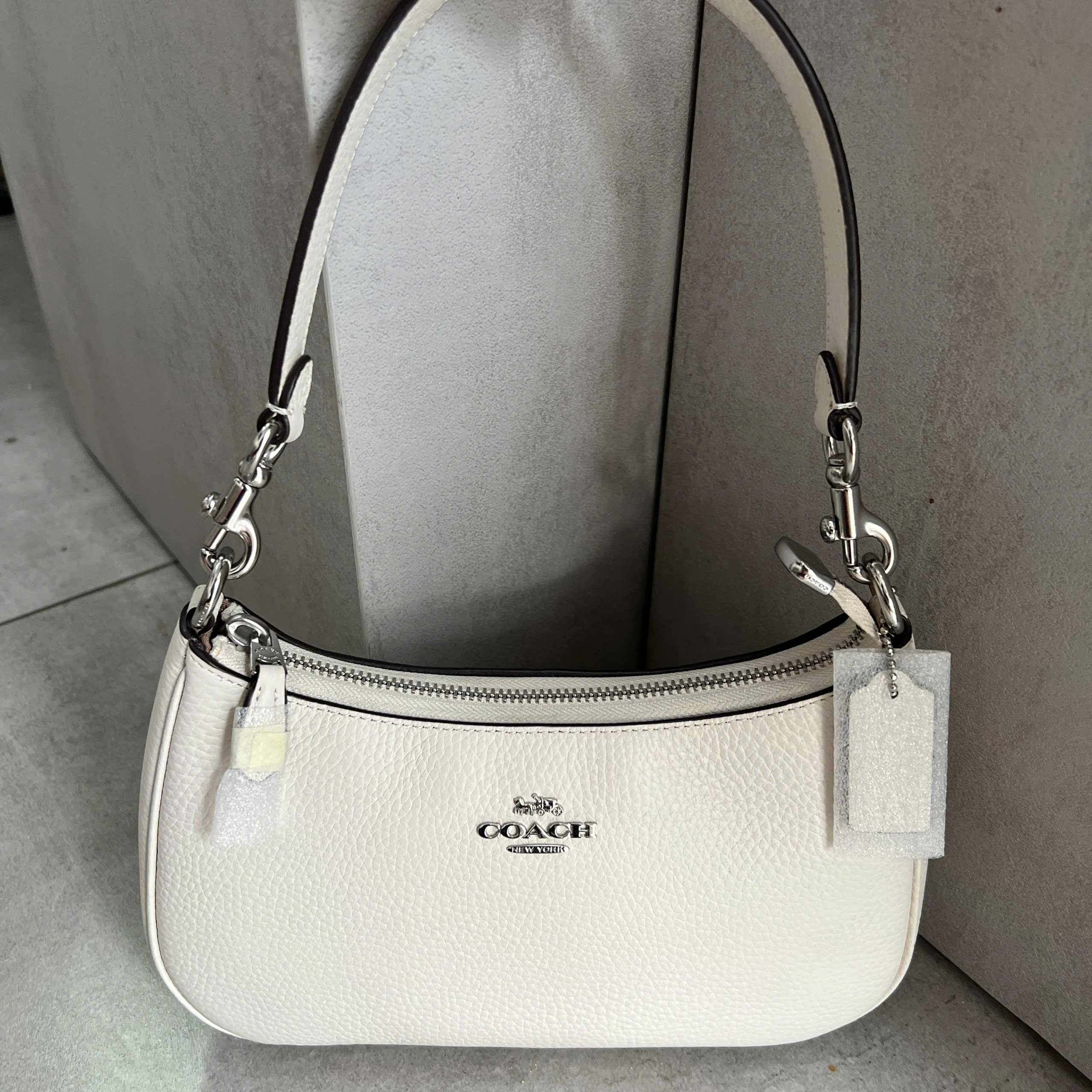 COACH VALUE TERI BAG - FULL WHITE