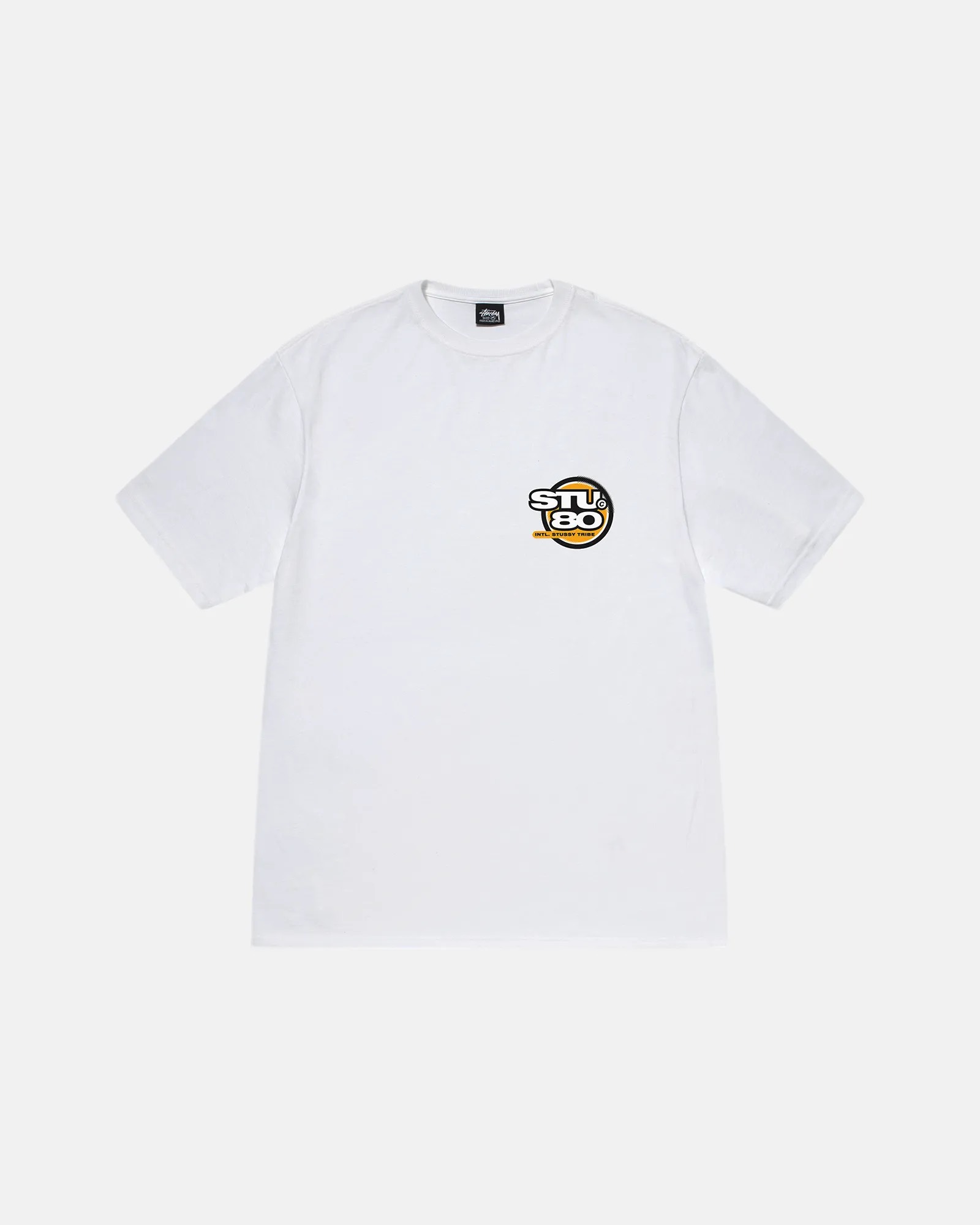 STUSSY HOT 80 TSHIRT - WHITE