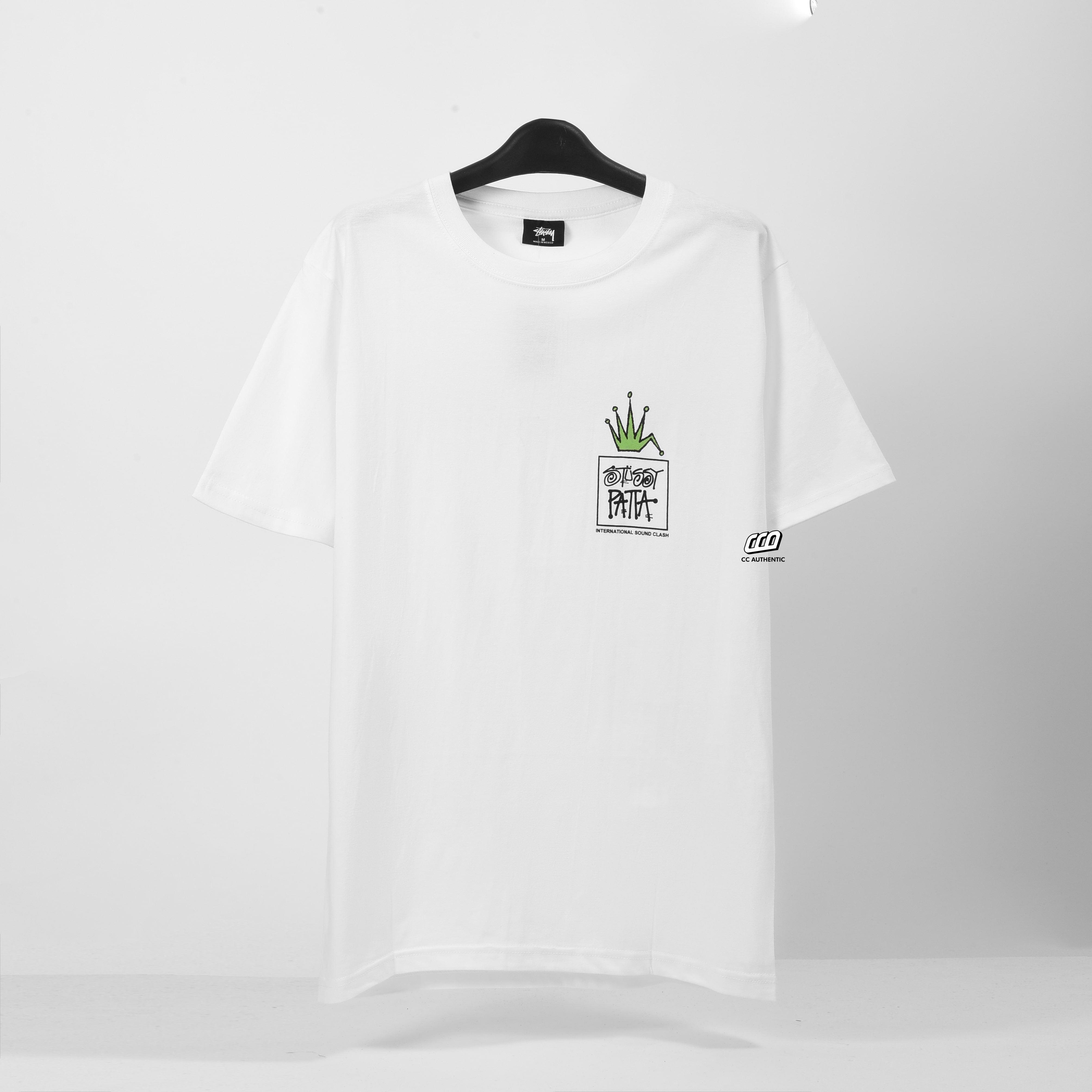Stussy x Patta Champion Sound Tshirt - White
