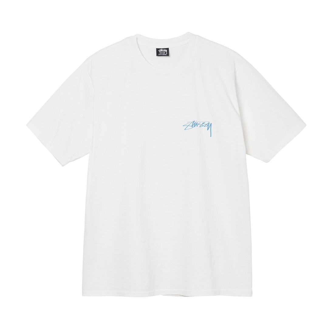 STUSSY STATUE TSHIRT - WHITE