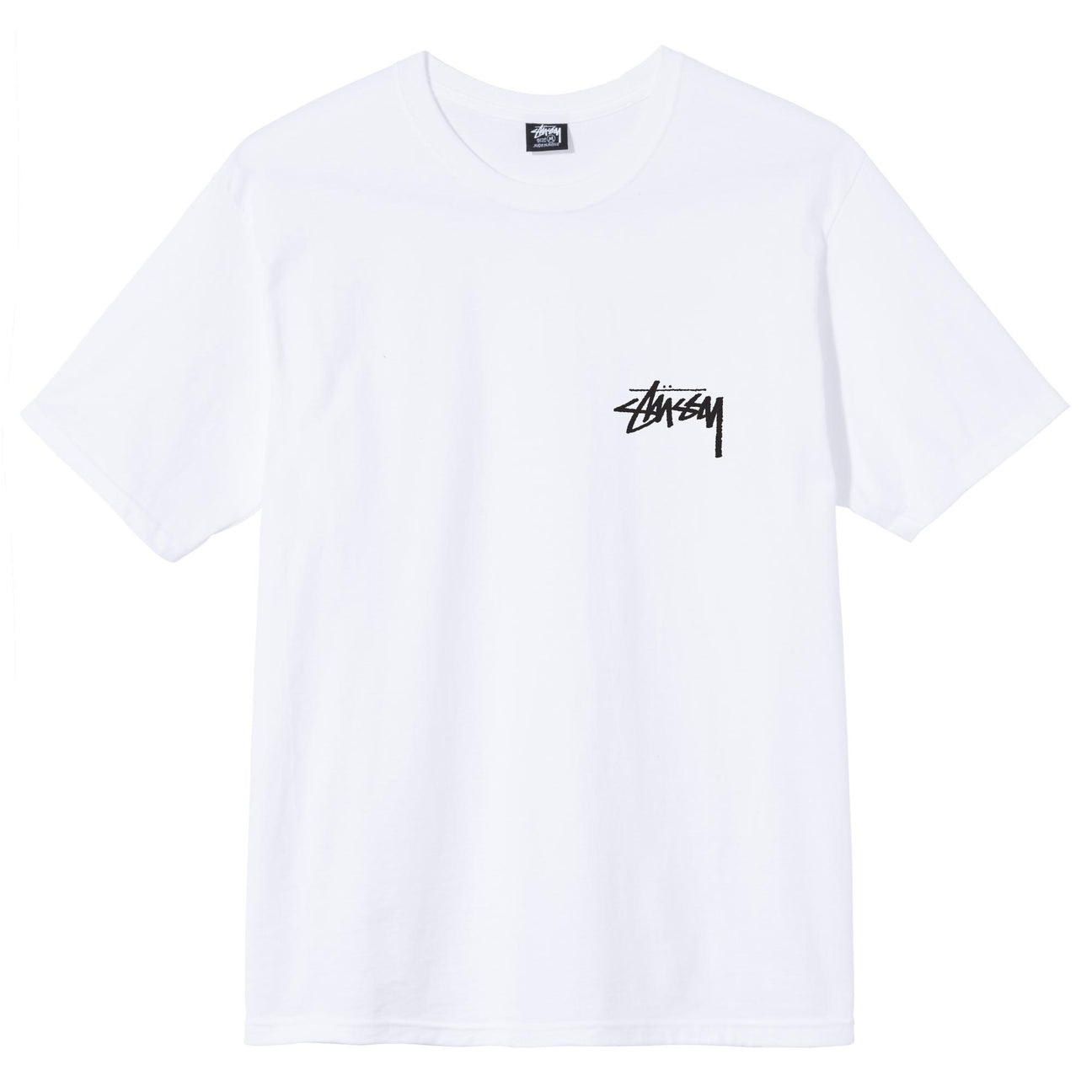 STUSSY REFLECTION TSHIRT - WHITE