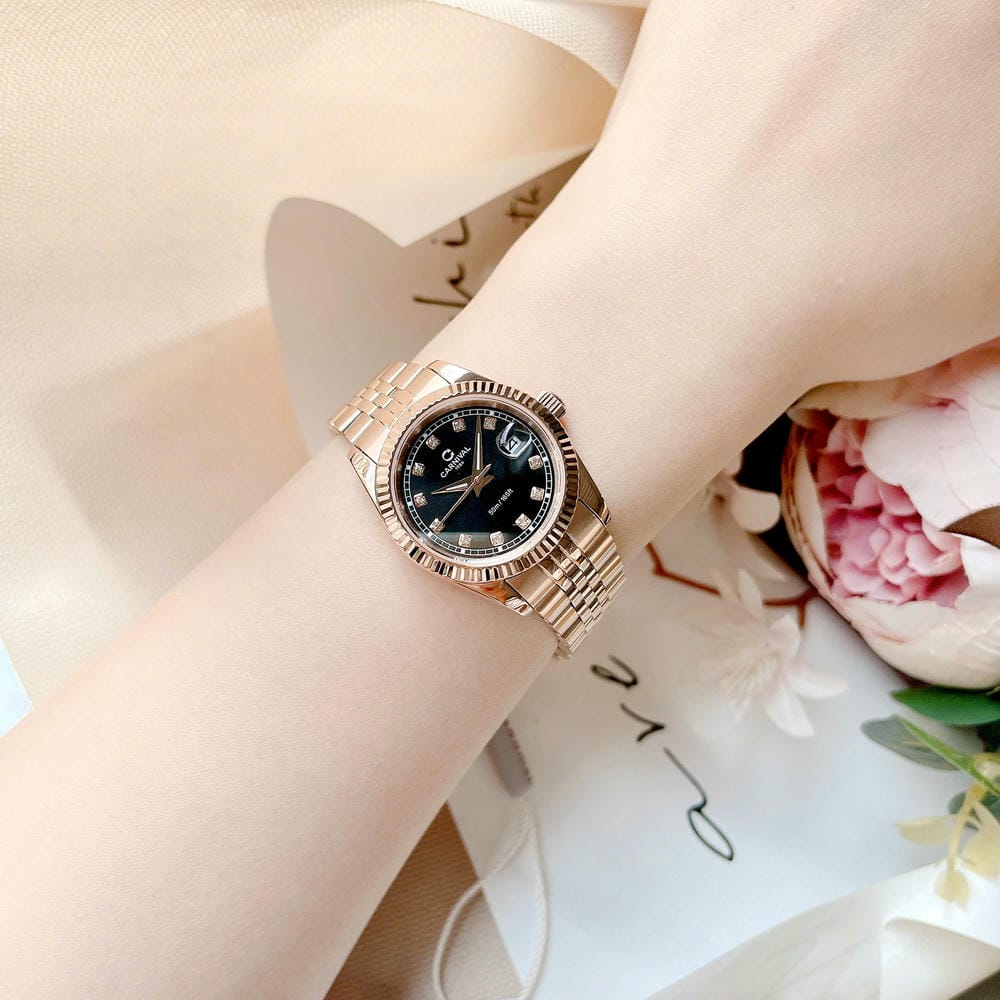 ĐỒNG HỒ NỮ CARNIVAL 8131L VH D QUARTZ 30MM