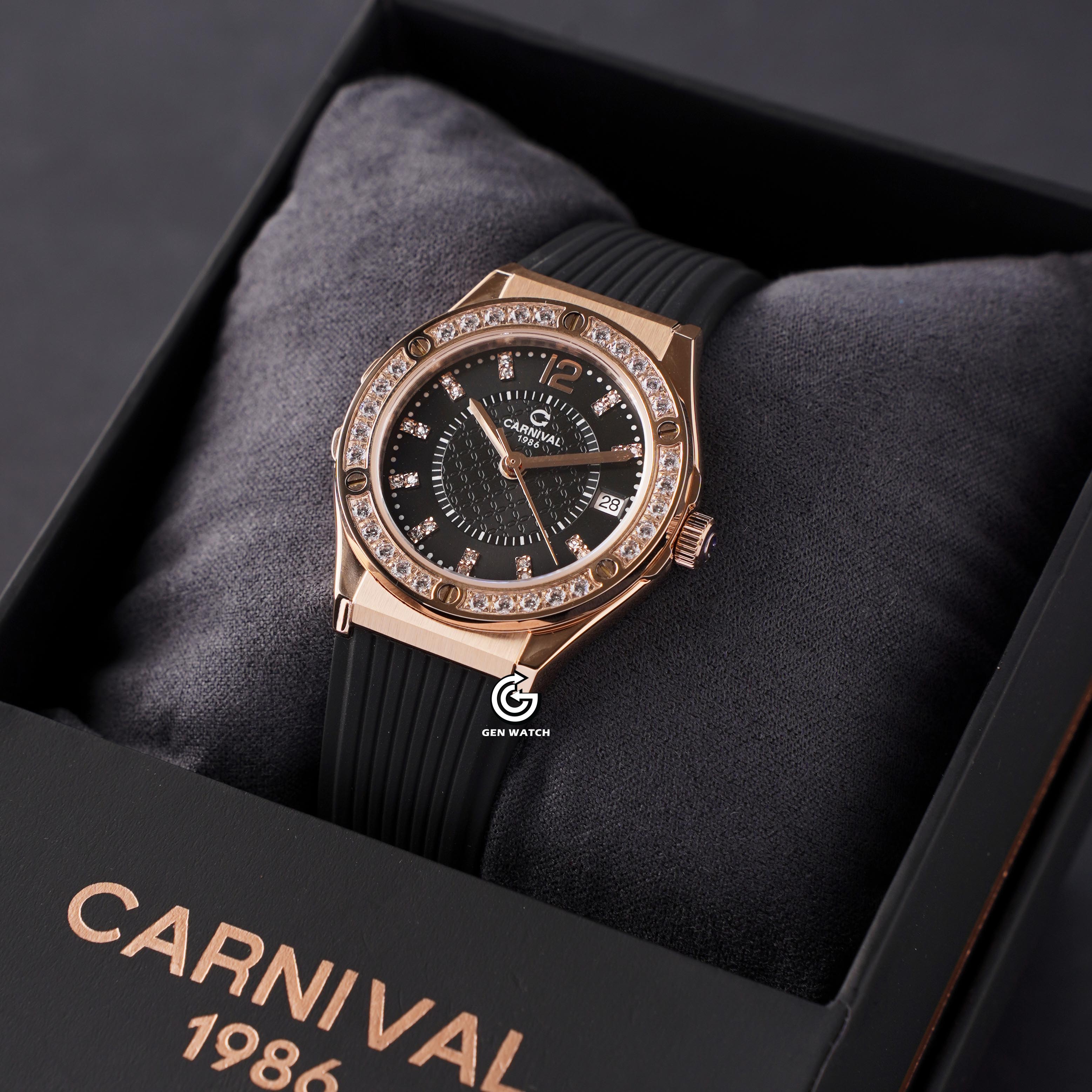 ĐỒNG HỒ NỮ CARNIVAL 8173L2 VH DCS D QUARTZ 32MM