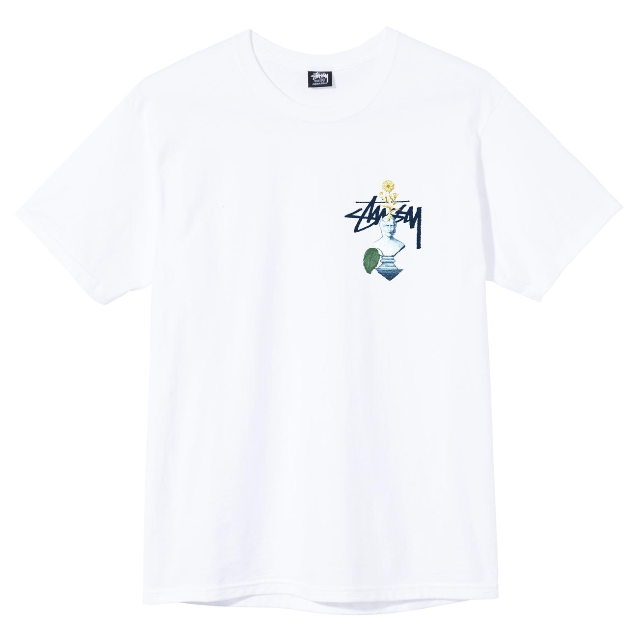 STUSSY PSYCHEDELIC TSHIRT - WHITE