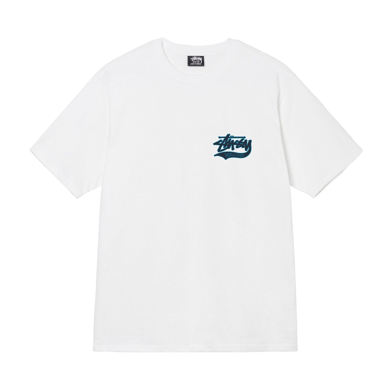 STUSSY SLUGGER TSHIRT - WHITE