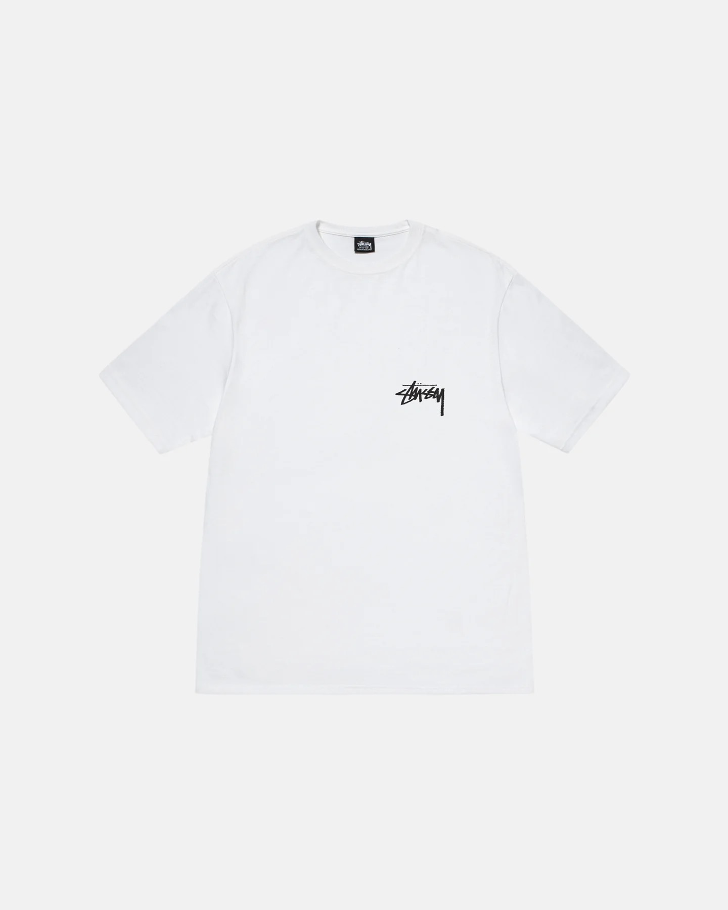 STUSSY CHERRY TEE - WHITE