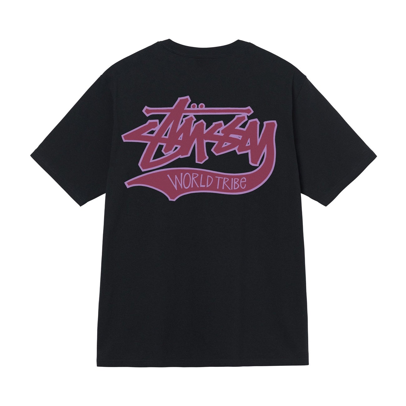 STUSSY SLUGGER TSHIRT - BLACK