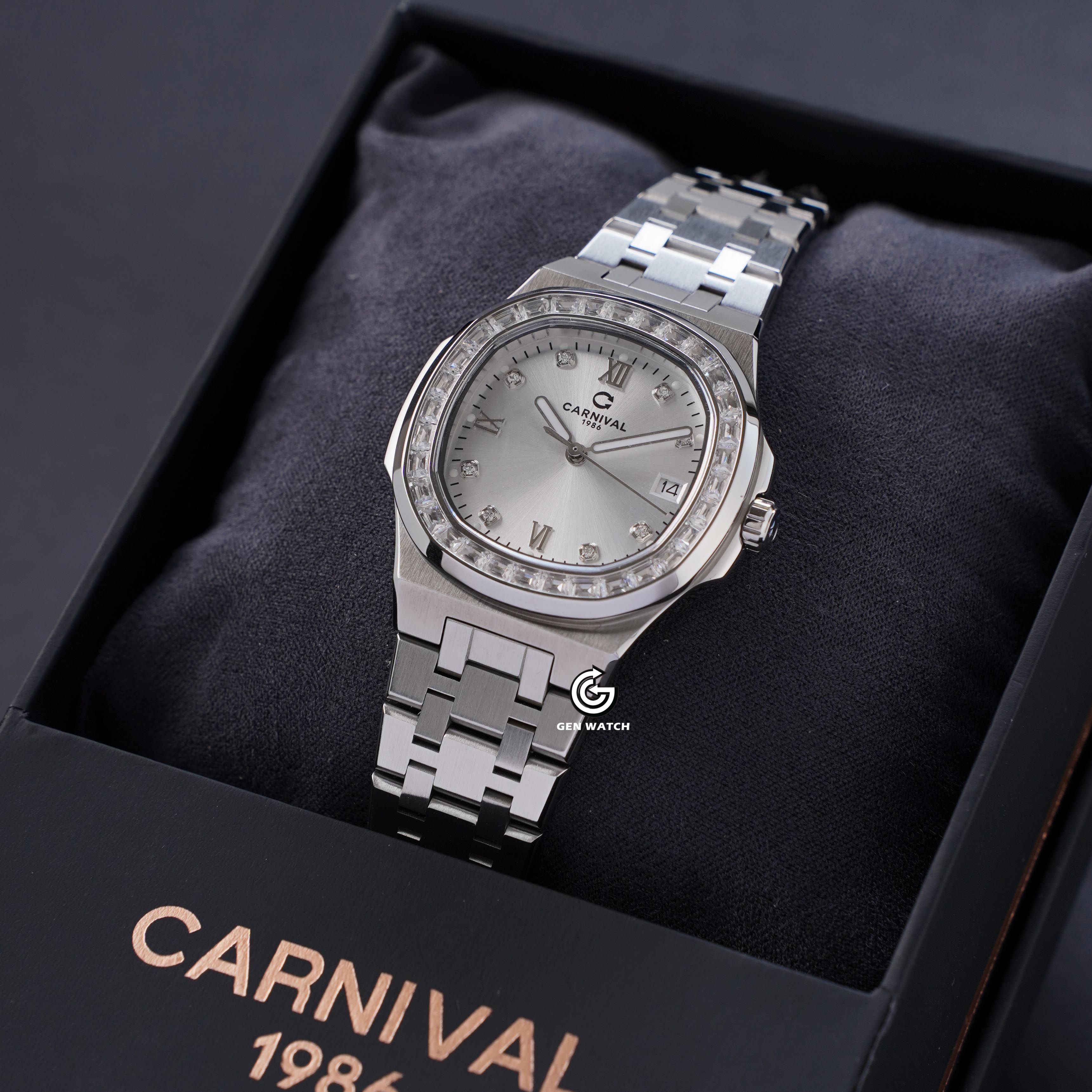ĐỒNG HỒ NỮ CARNIVAL 8160L2 VT T QUARTZ 34MM