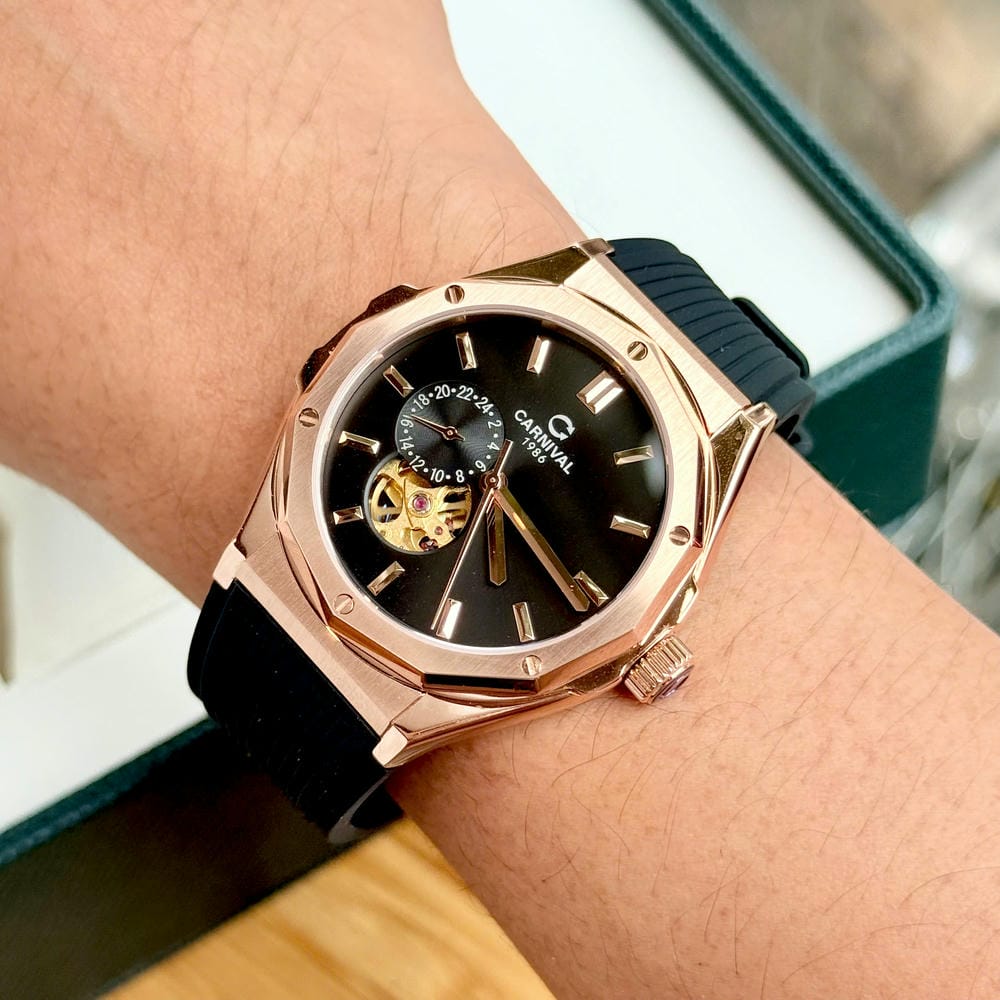 ĐỒNG HỒ NAM CARNIVAL 8189G VH DCS D AUTOMATIC 42MM