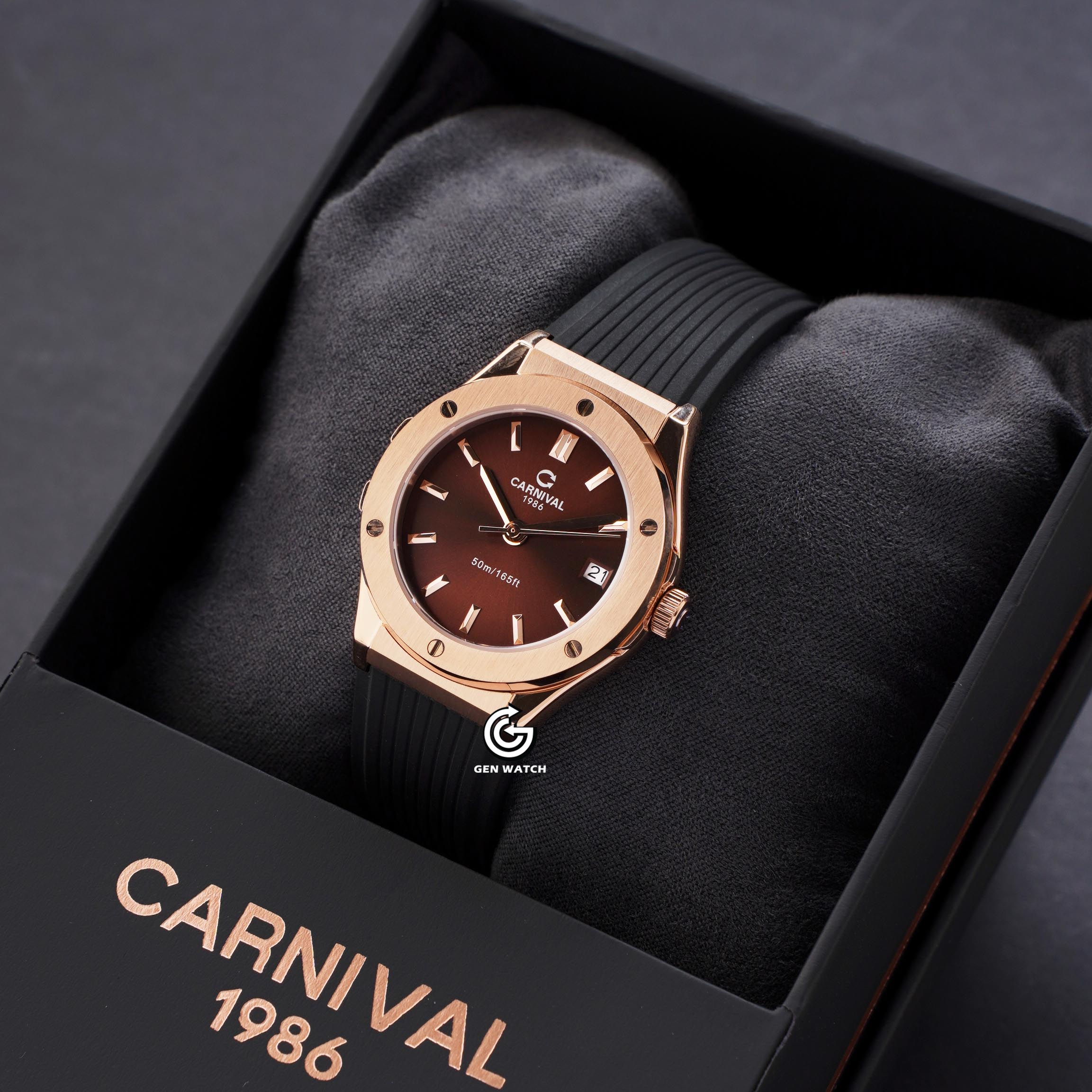 ĐỒNG HỒ NỮ CARNIVAL 8168L VH DCS N QUARTZ 32MM
