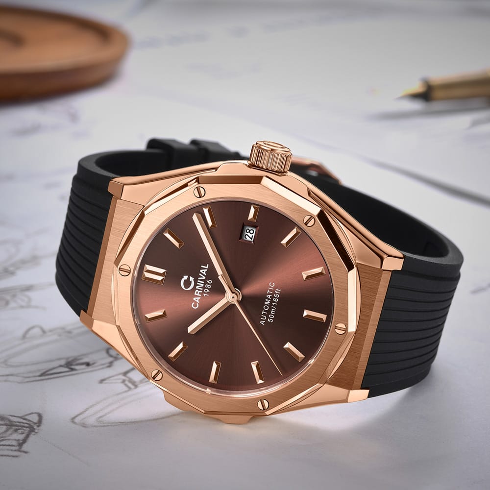 ĐỒNG HỒ NAM CARNIVAL 8168G VH DCS N AUTOMATIC 42MM