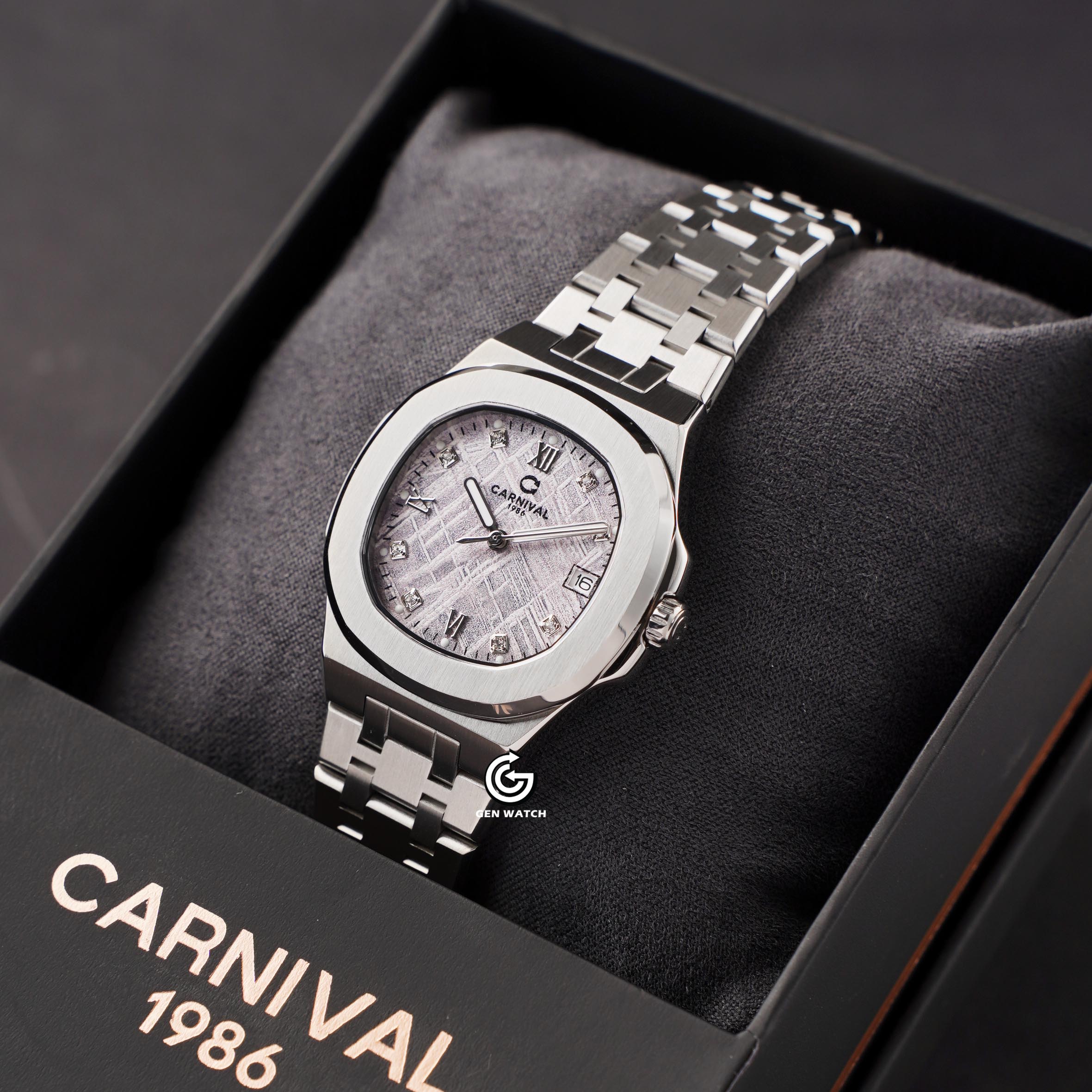 ĐỒNG HỒ NỮ CARNIVAL 8160L VT TT QUARTZ 34MM