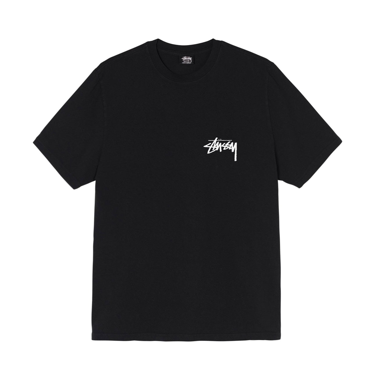 STUSSY YOUNG MODERENS TSHIRT - BLACK