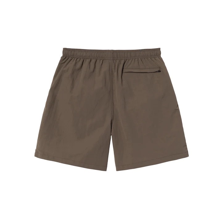 STUSSY BIG STOCK WATER SHORT - BROWN