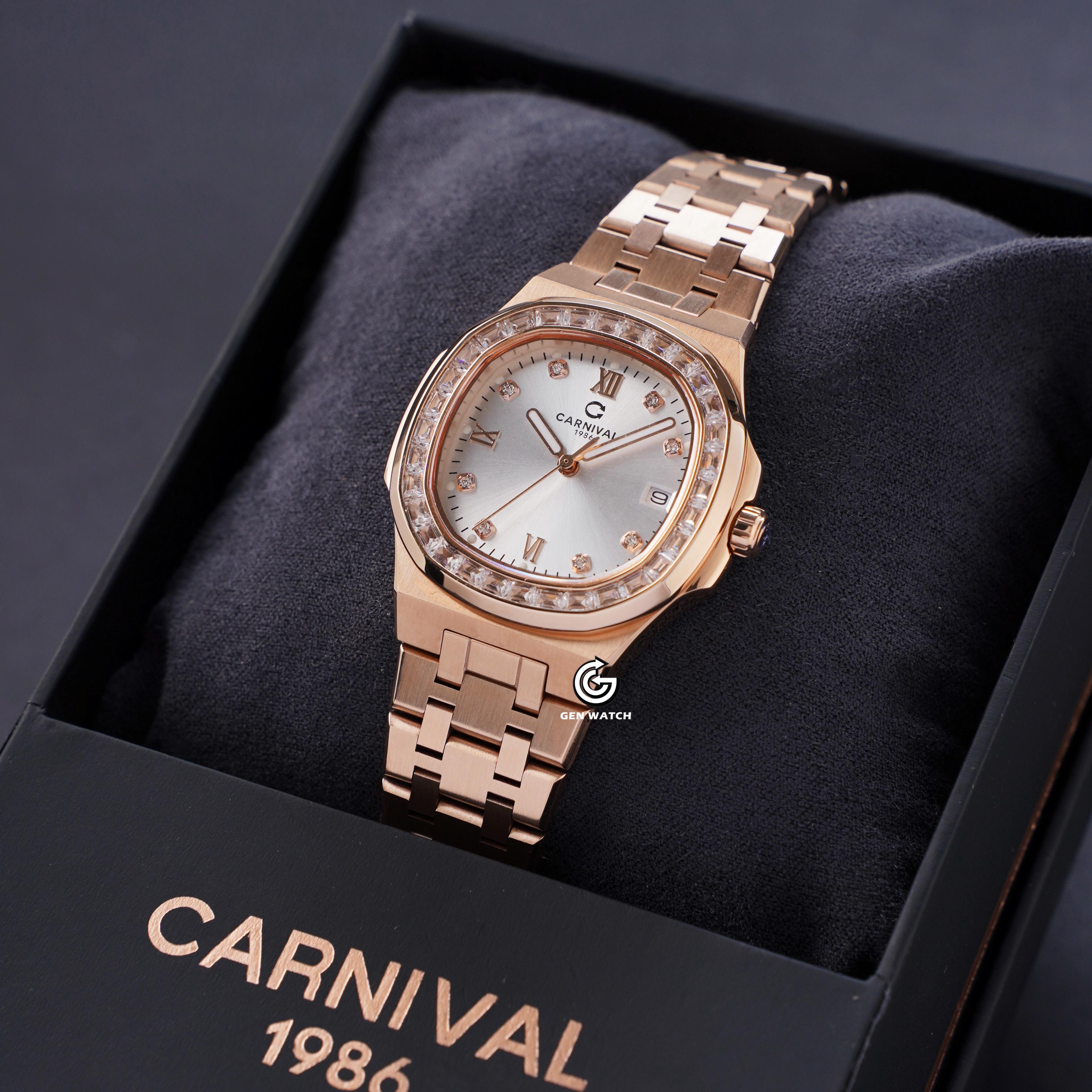 ĐỒNG HỒ NỮ CARNIVAL 8160L2 VH T QUARTZ 34MM