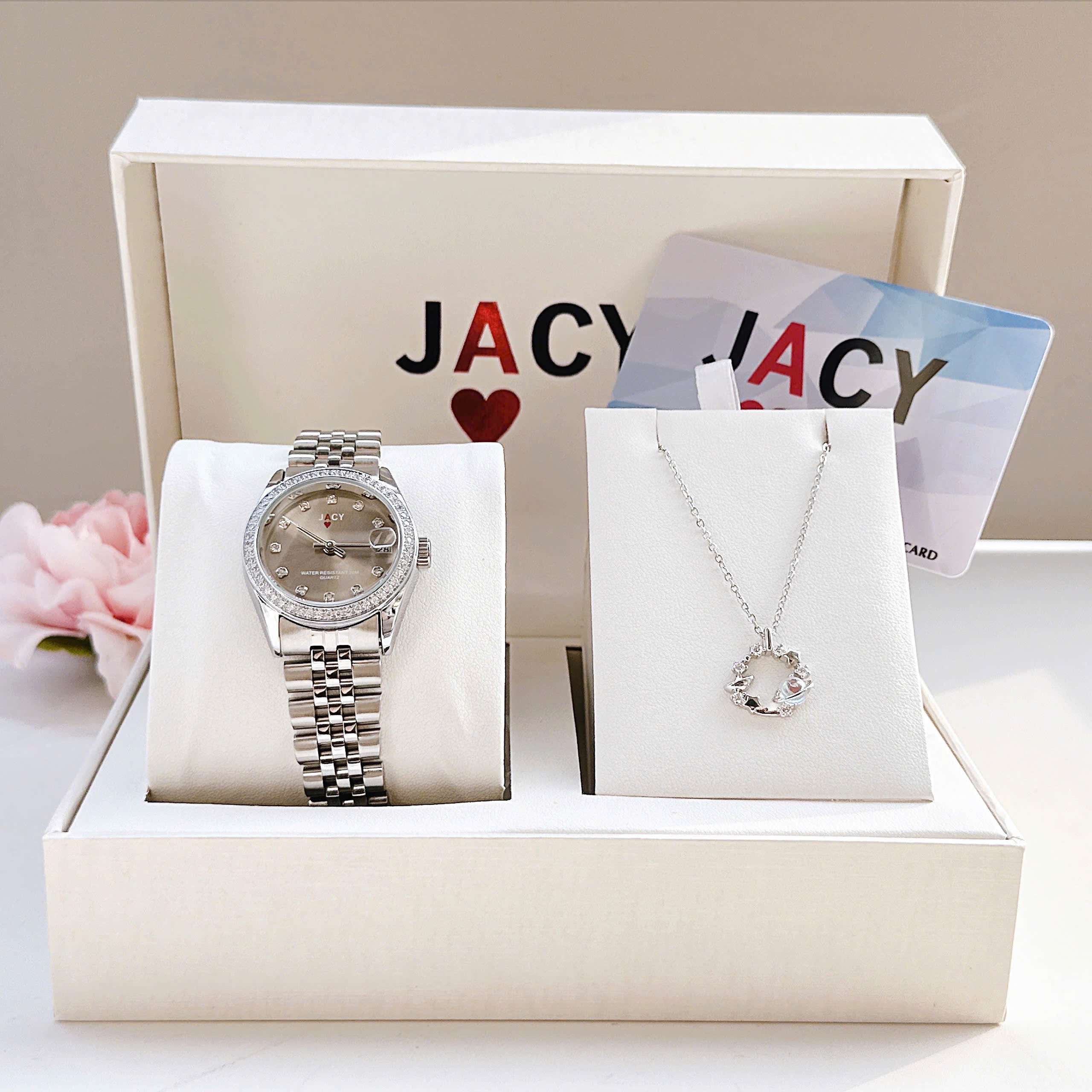 ĐỒNG HỒ NỮ JACY JESSICA JC2588 VT TX QUARTZ 30MM