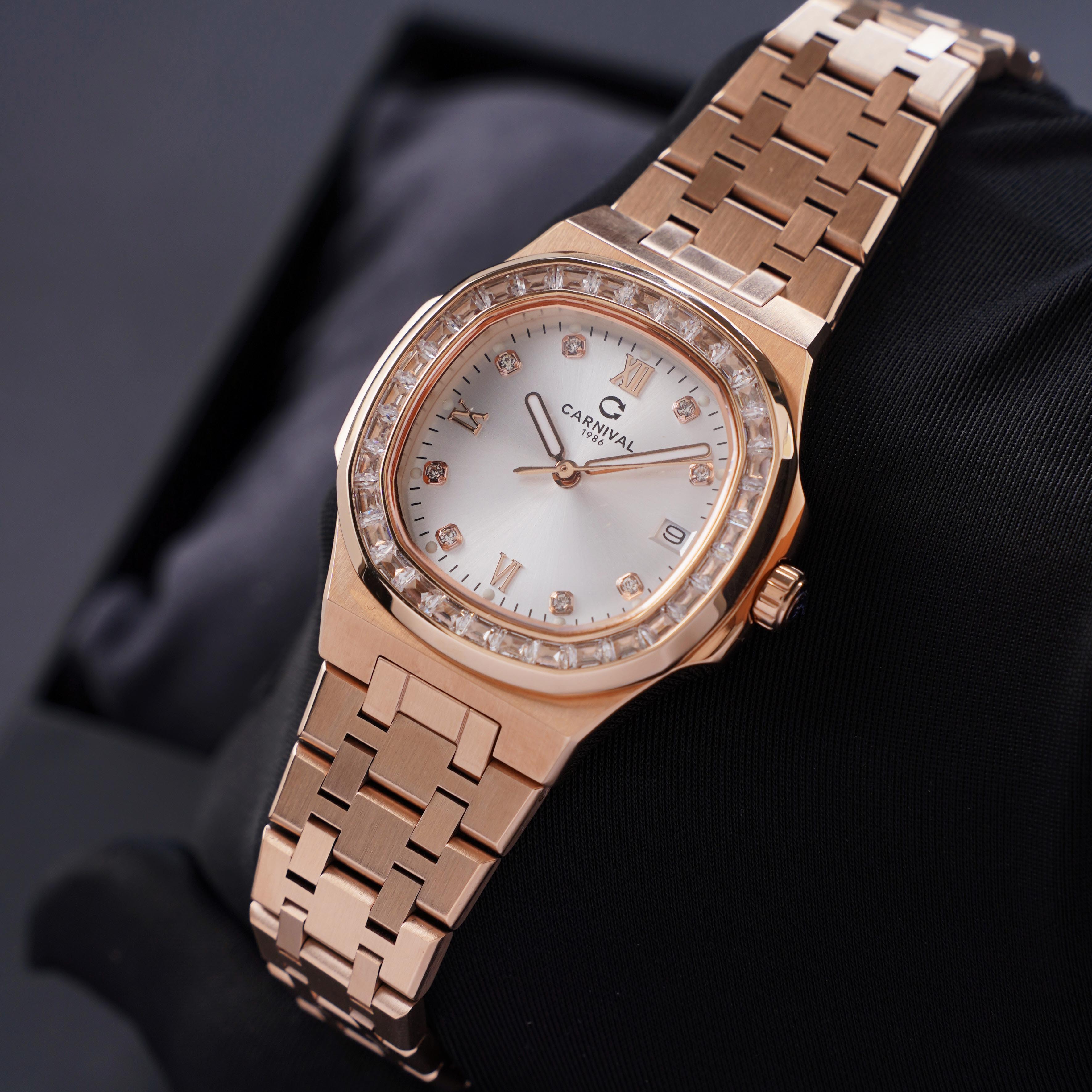 ĐỒNG HỒ NỮ CARNIVAL 8160L2 VH T QUARTZ 34MM