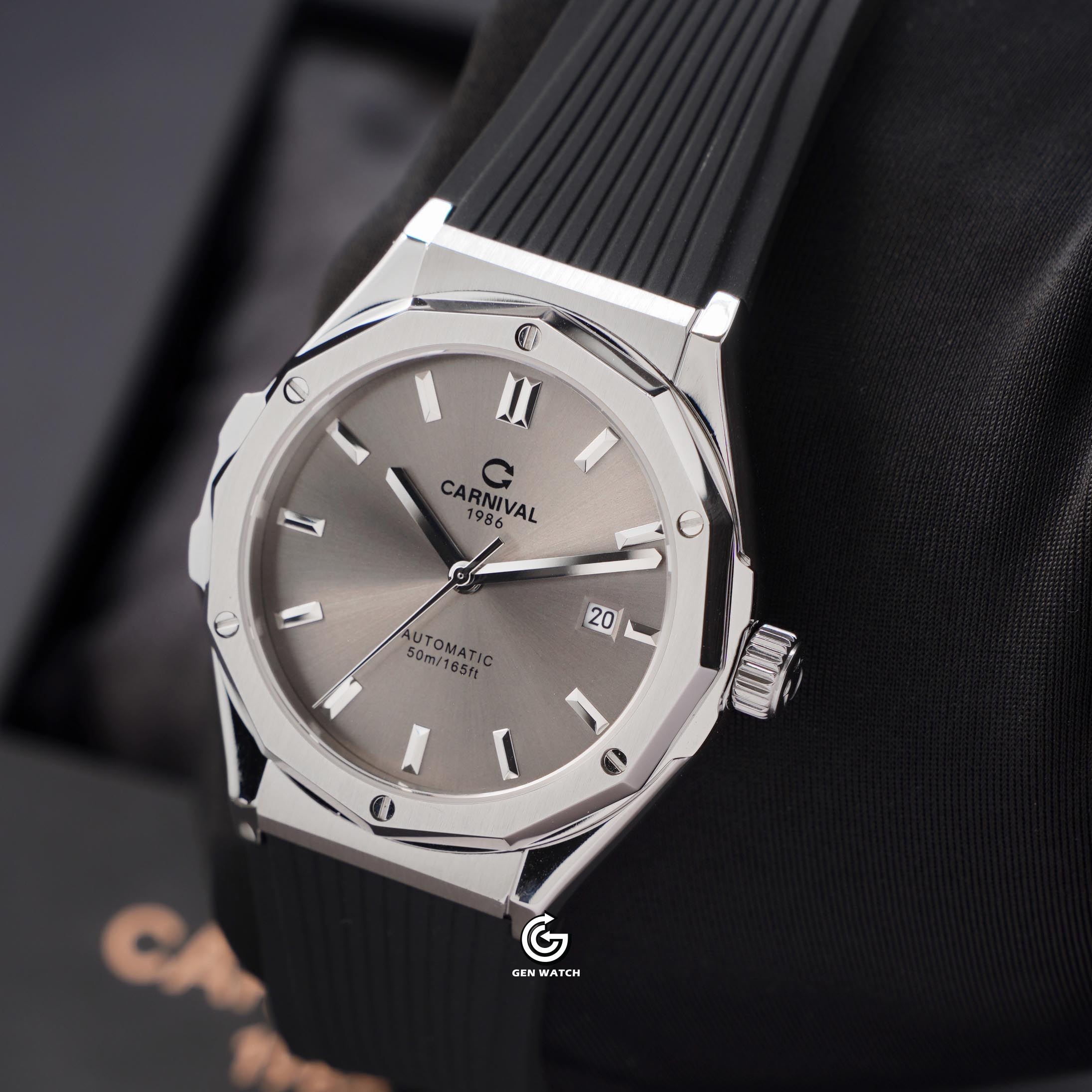 ĐỒNG HỒ NAM CARNIVAL 8168G VT DCS TX AUTOMATIC 42MM