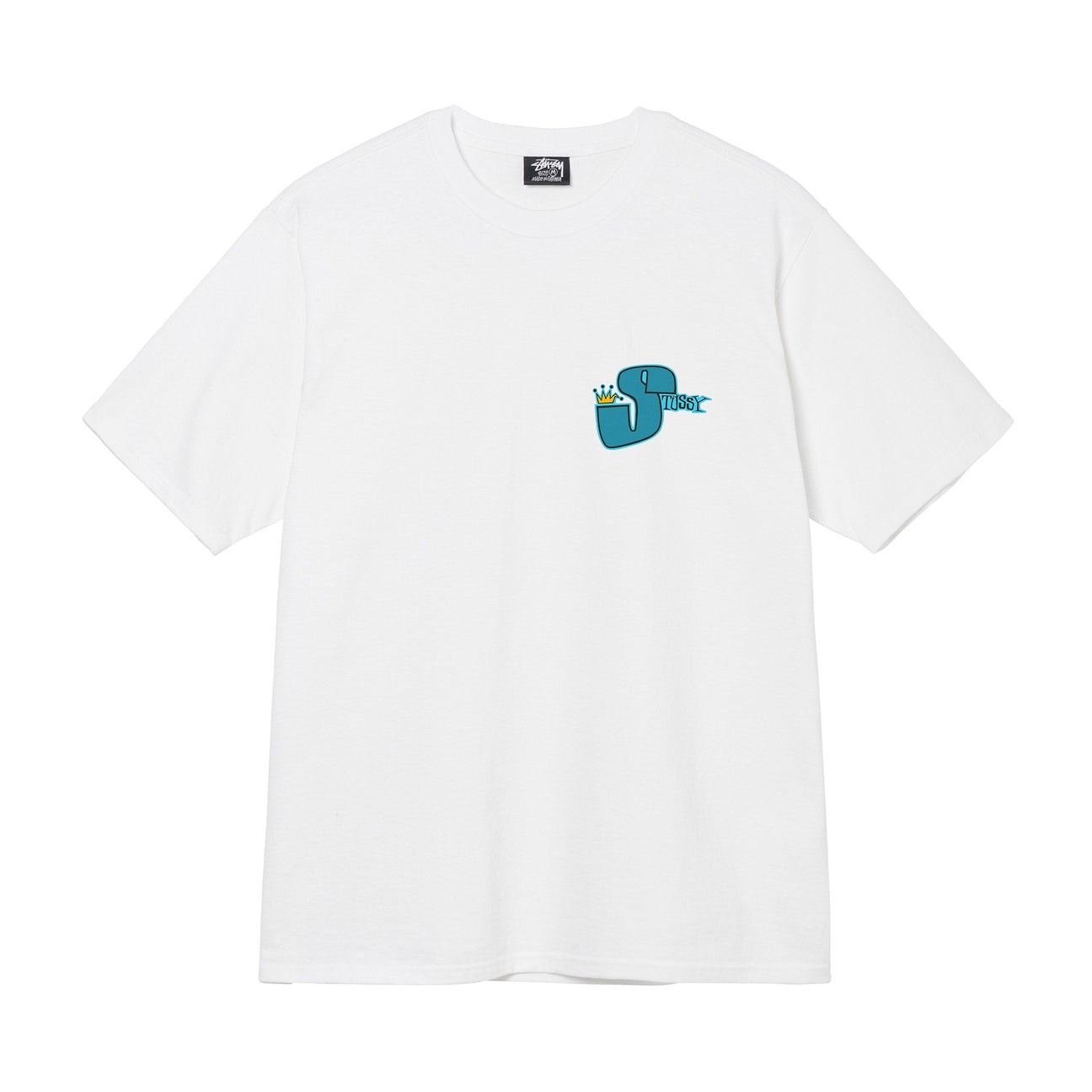 STUSSY PHAT S TSHIRT - WHITE