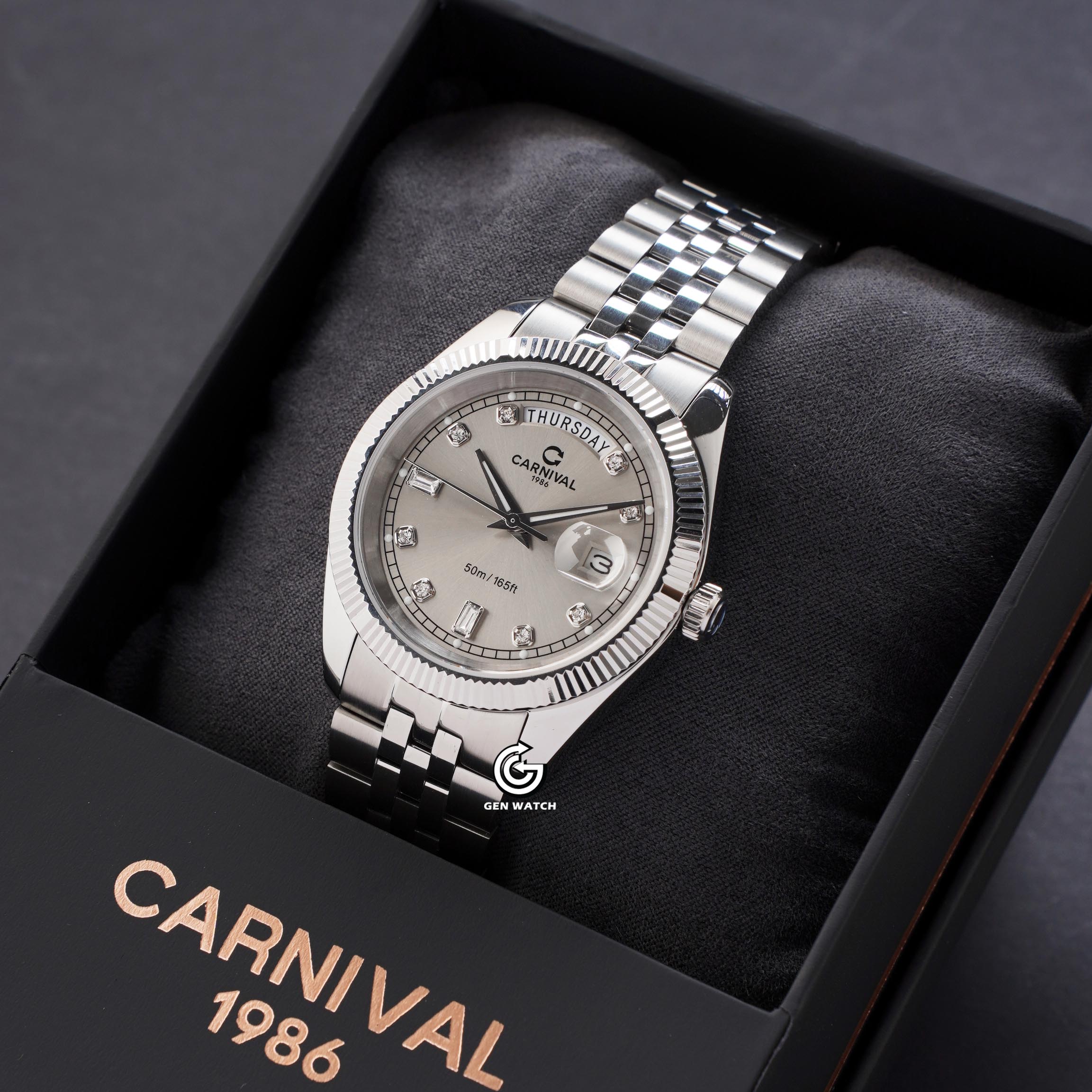 ĐỒNG HỒ NAM CARNIVAL 8190G VT TX QUARTZ 40MM