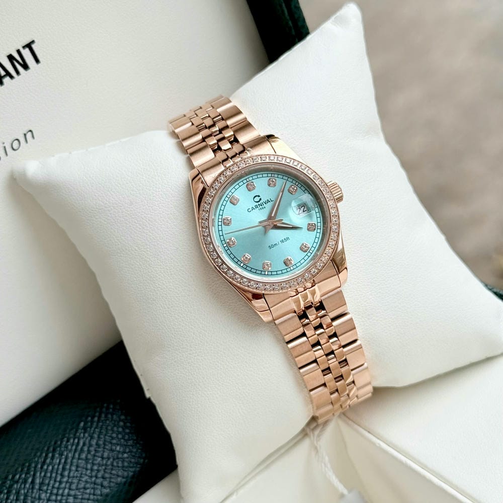 ĐỒNG HỒ NỮ CARNIVAL 8131L2 VH XT QUARTZ 30MM
