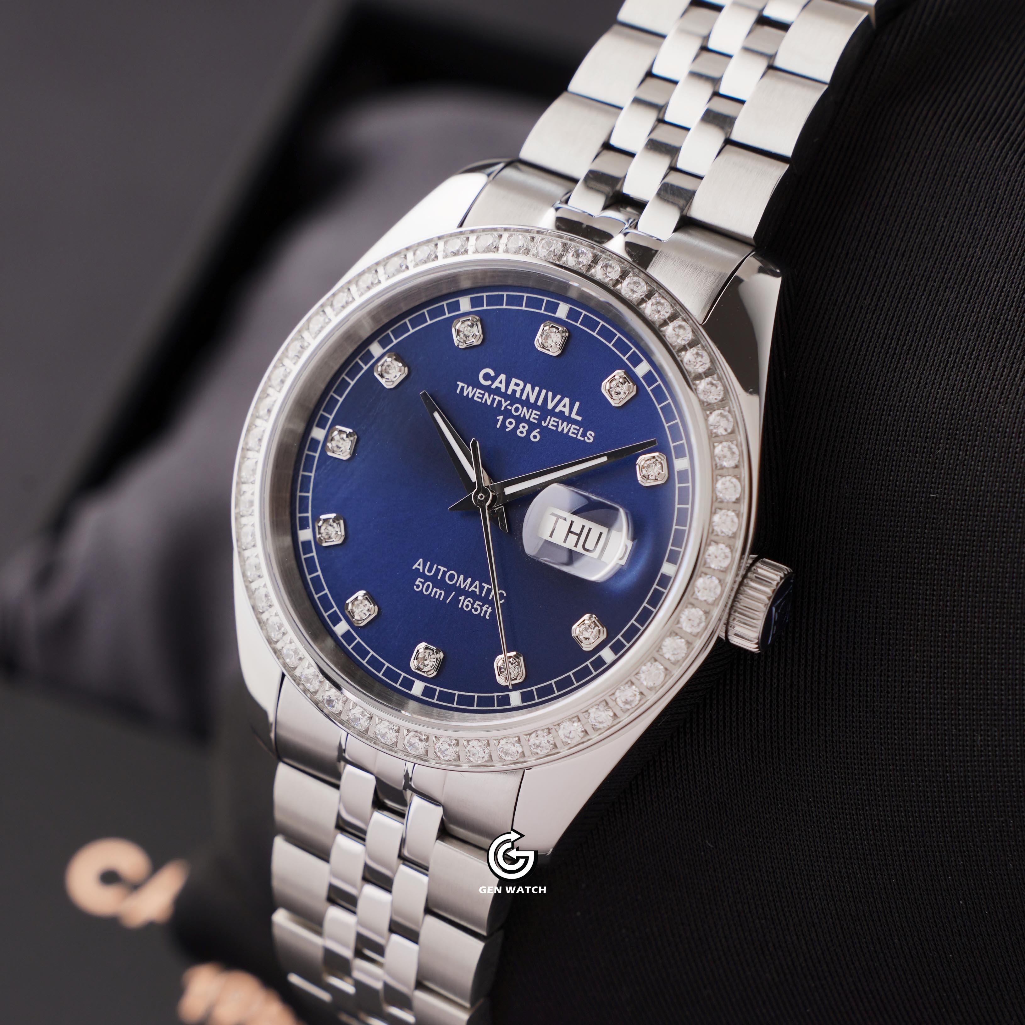 ĐỒNG HỒ NAM CARNIVAL 8131G2 VT X AUTOMATIC 41MM