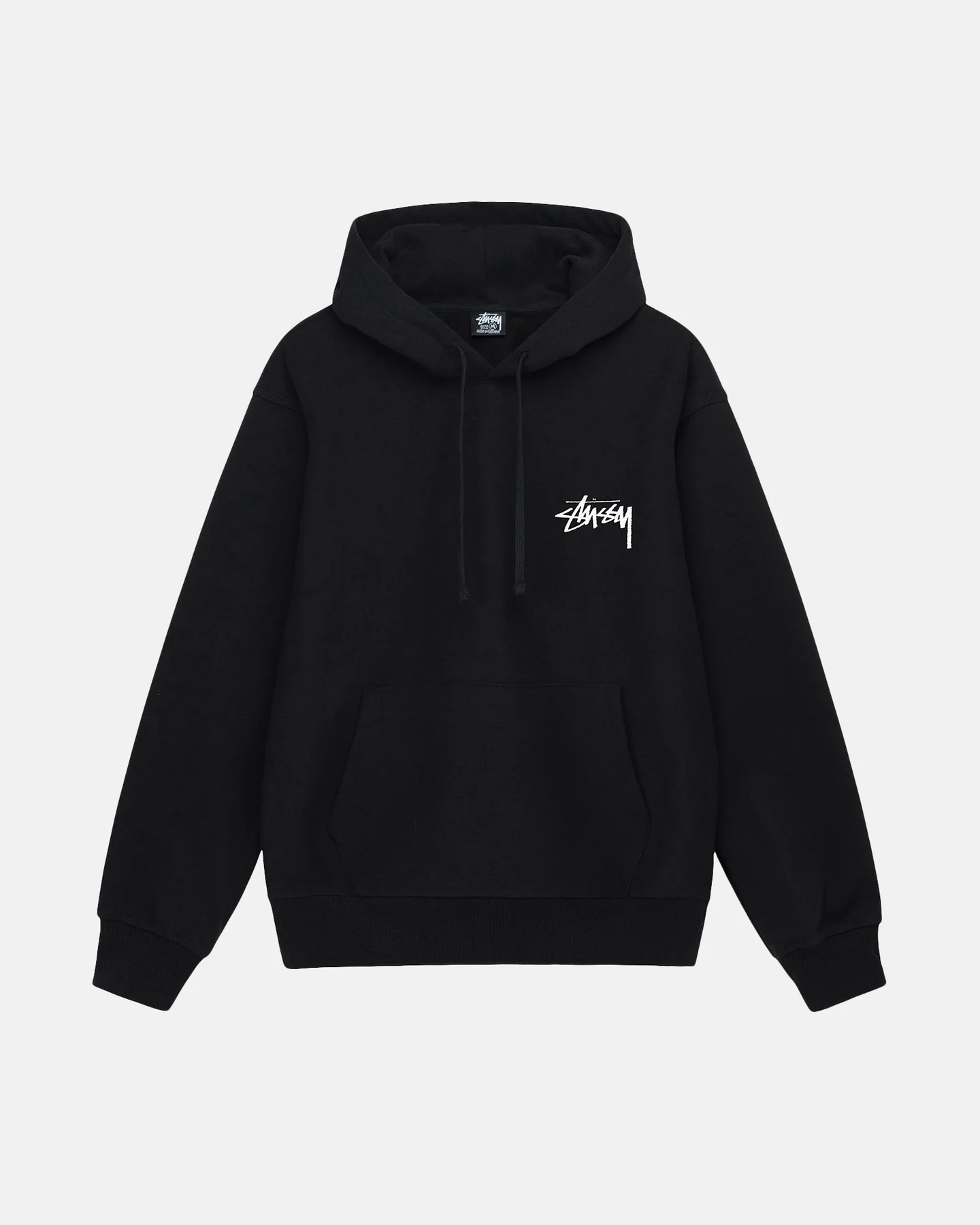 STUSSY DICE OUT HOODIE - BLACK