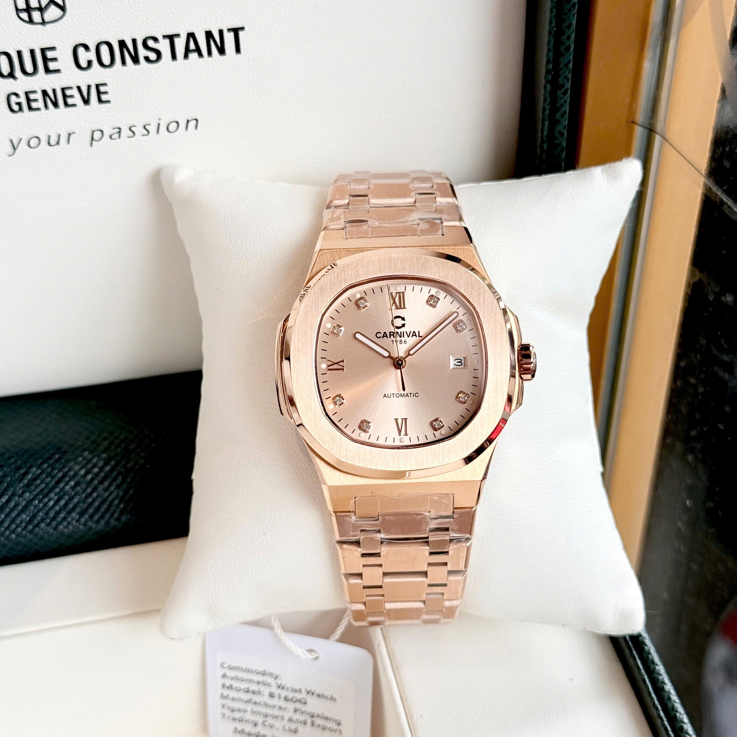 ĐỒNG HỒ NAM CARNIVAL 8160G VH NN QUARTZ 41MM