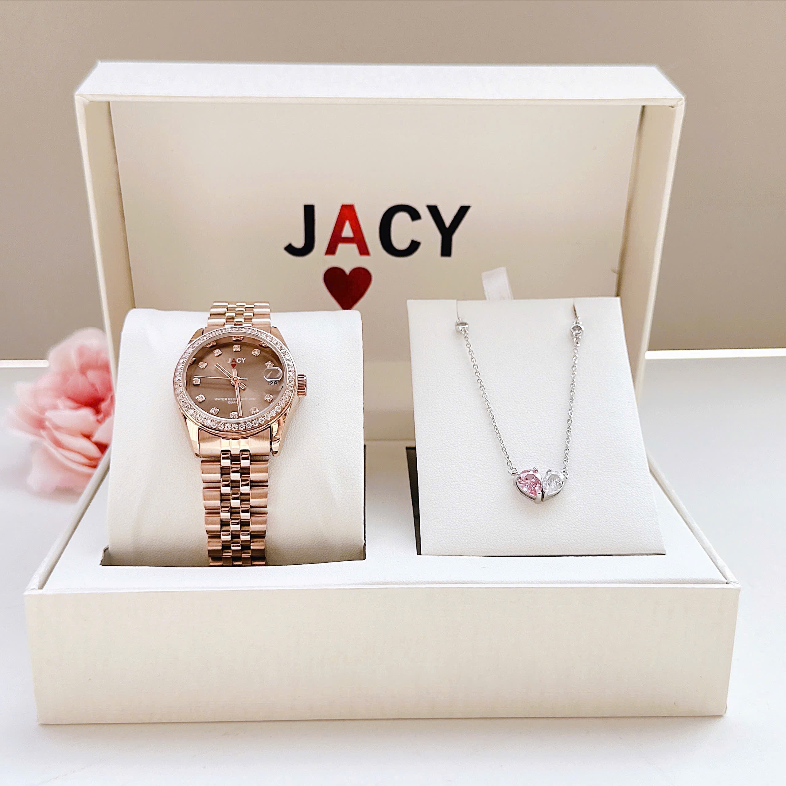 ĐỒNG HỒ NỮ JACY JESSICA JC2588 VH N QUARTZ 30MM