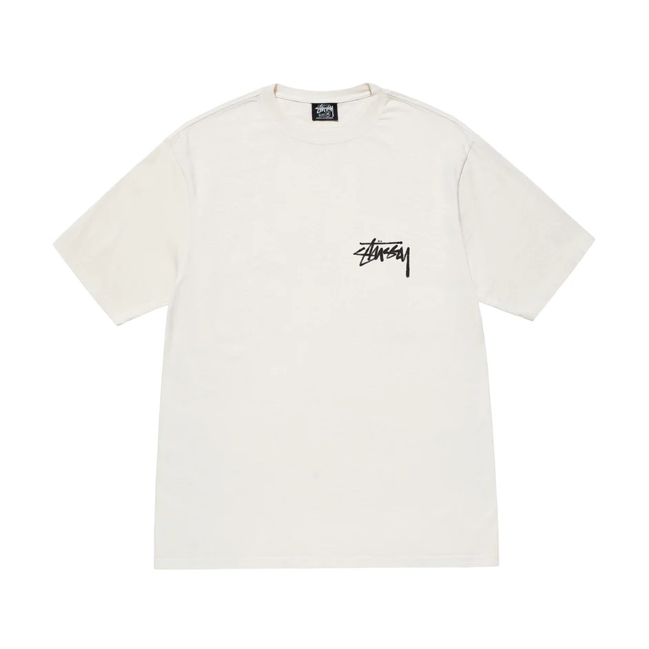 STUSSY READ EM'N'WEEP TSHIRT - NATURAL