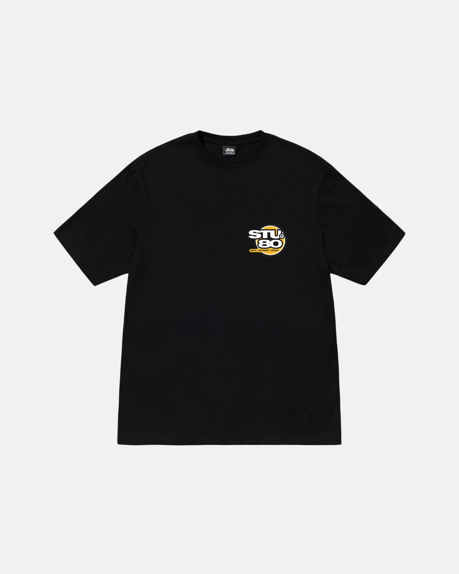 STUSSY HOT 80 TSHIRT - BLACK