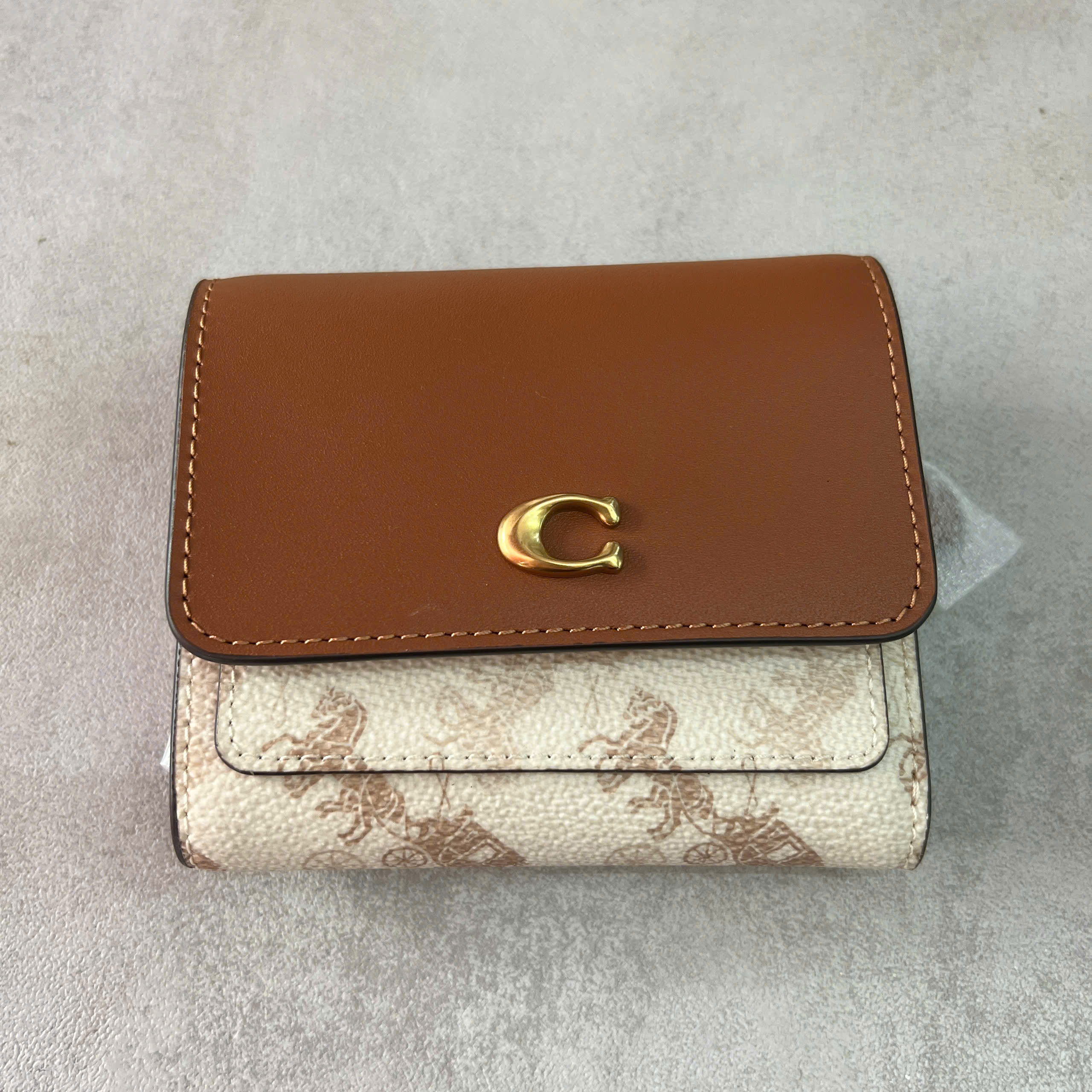 COACH MILA HORSE SMALL WALLET