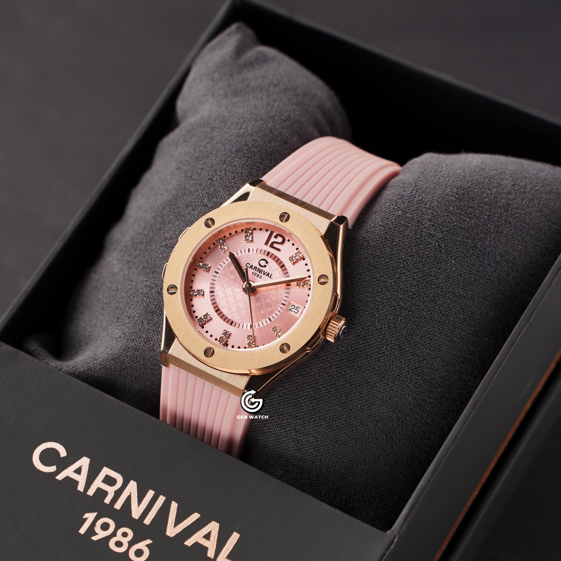 ĐỒNG HỒ NỮ CARNIVAL 8173L VH DCS H QUARTZ 32MM