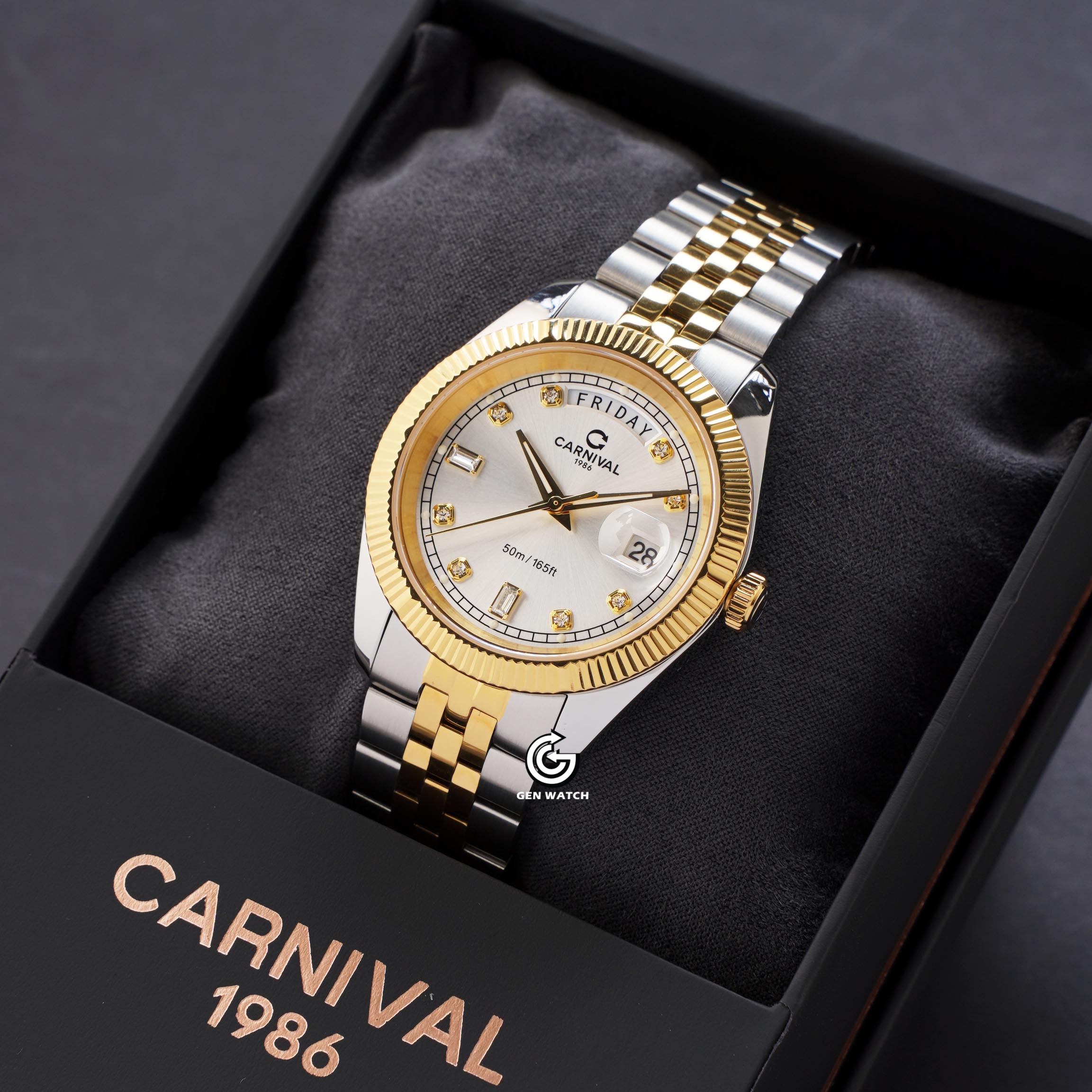 ĐỒNG HỒ NAM CARNIVAL 8190G CV T QUARTZ 40MM