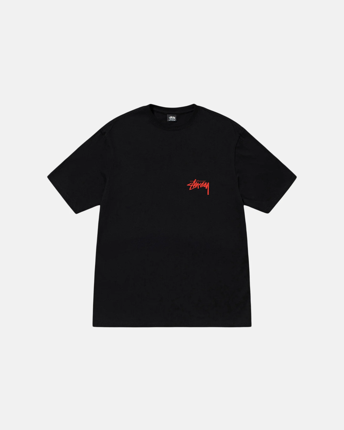 STUSSY SHELLS TEE - BLACK