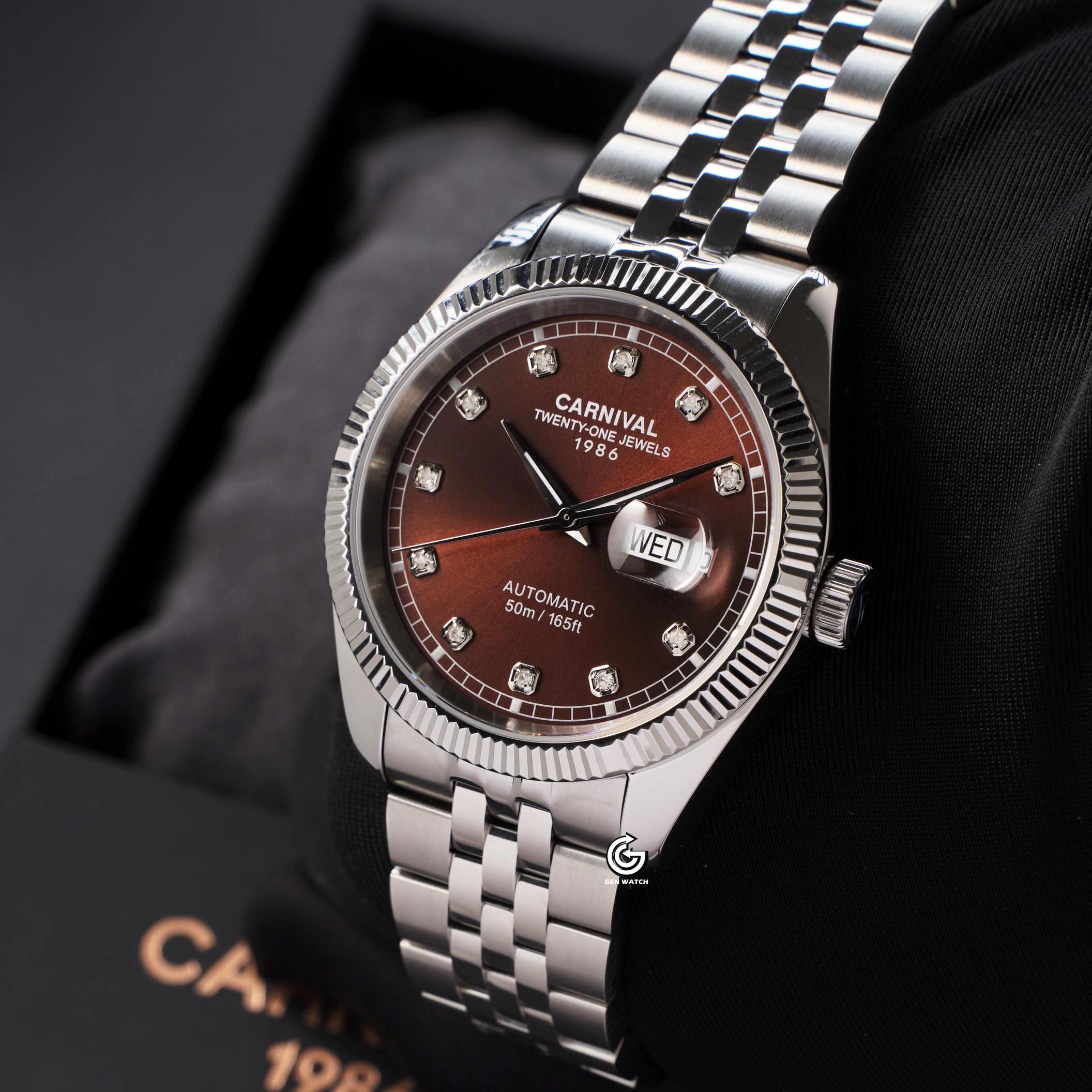 ĐỒNG HỒ NAM CARNIVAL 8131G VT N AUTOMATIC 40MM